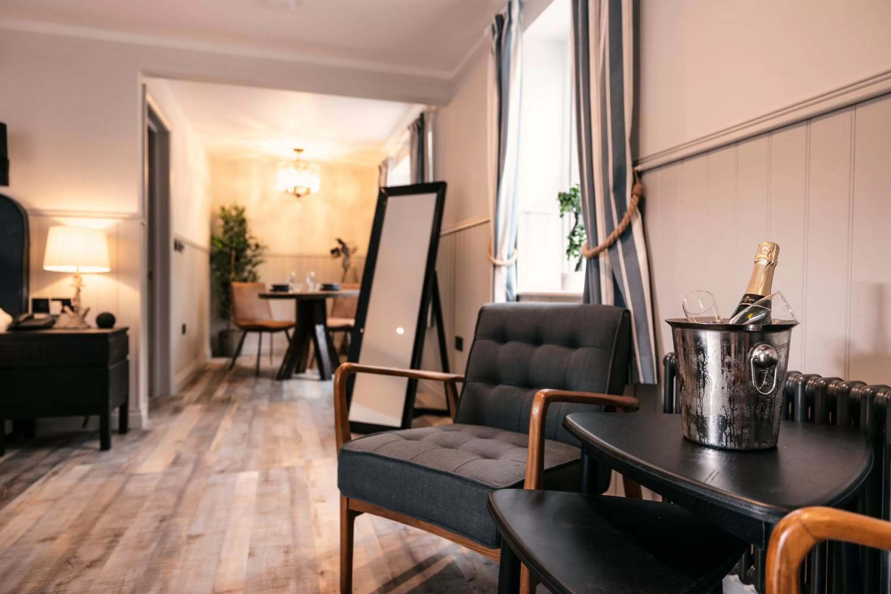 Seating area in South Causey Inn