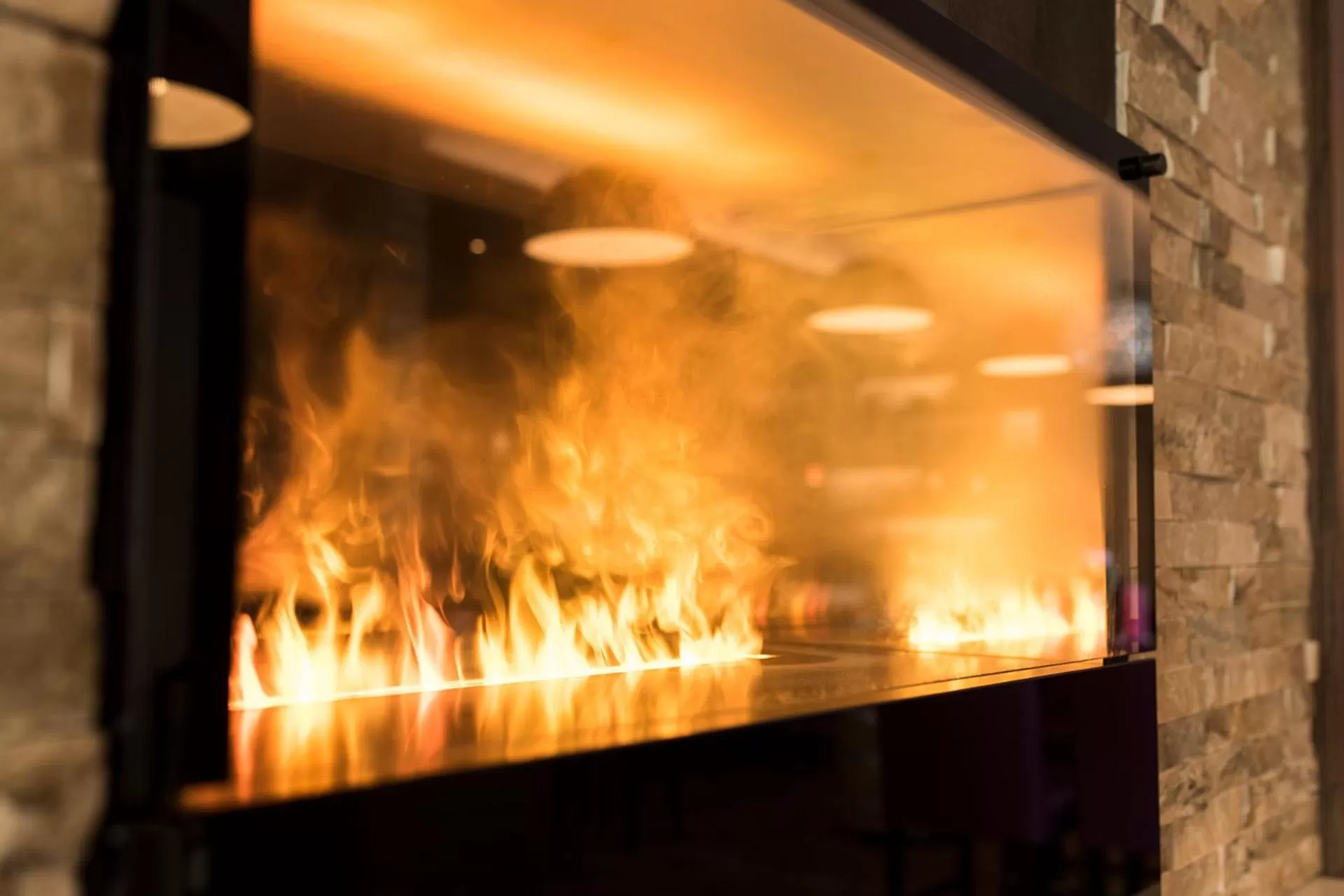 Decorative detail, TV/Entertainment Center in Hotel Peterhof