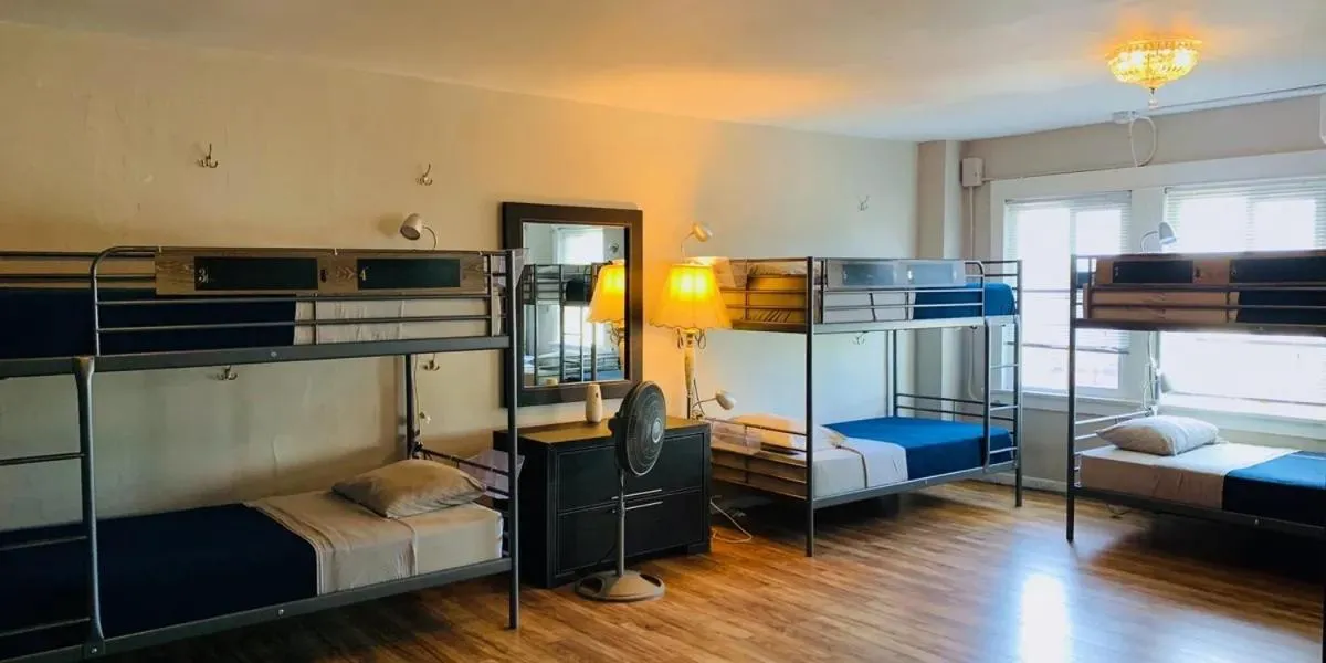 Bedroom, Bunk Bed in Melrose Hostel