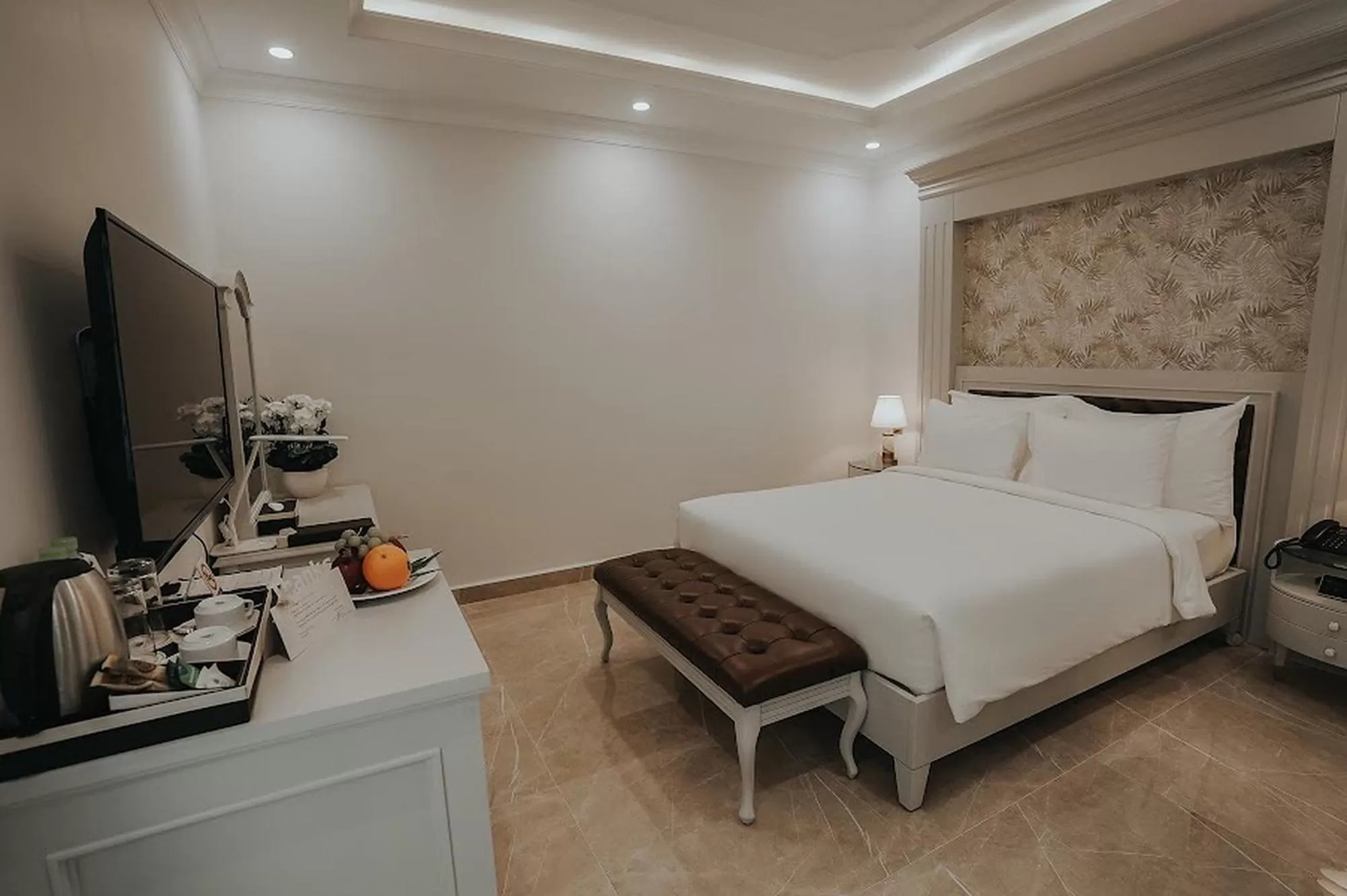 Bedroom, Bed in MerPerle Beach Hotel