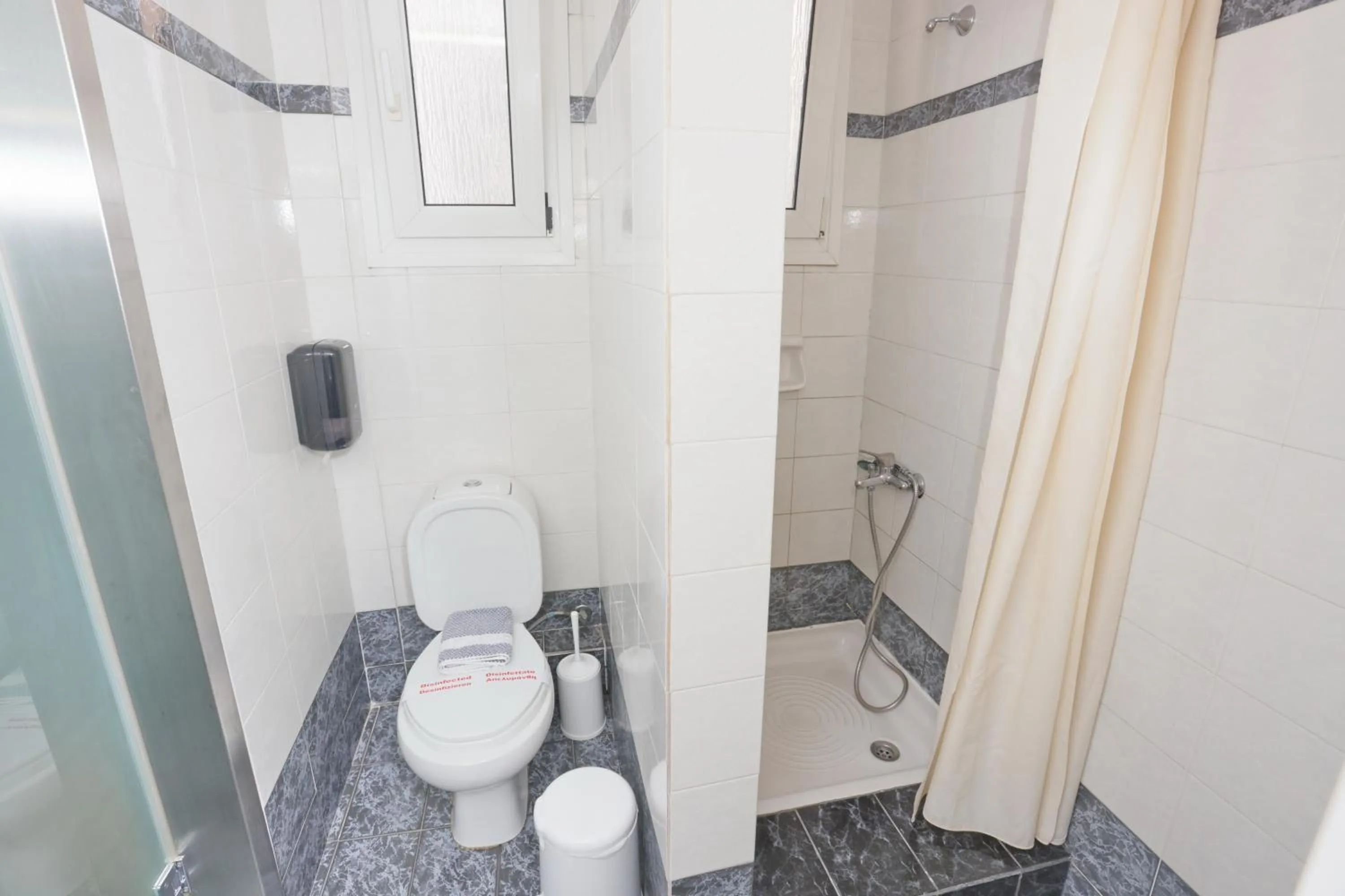 Bathroom in Aegeon Hotel