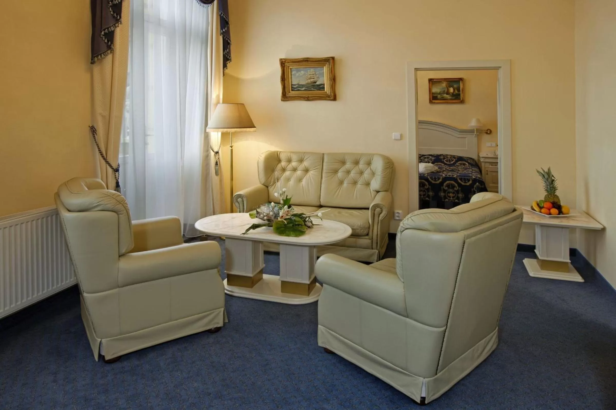 Decorative detail in Ensana Hotel Pacifik