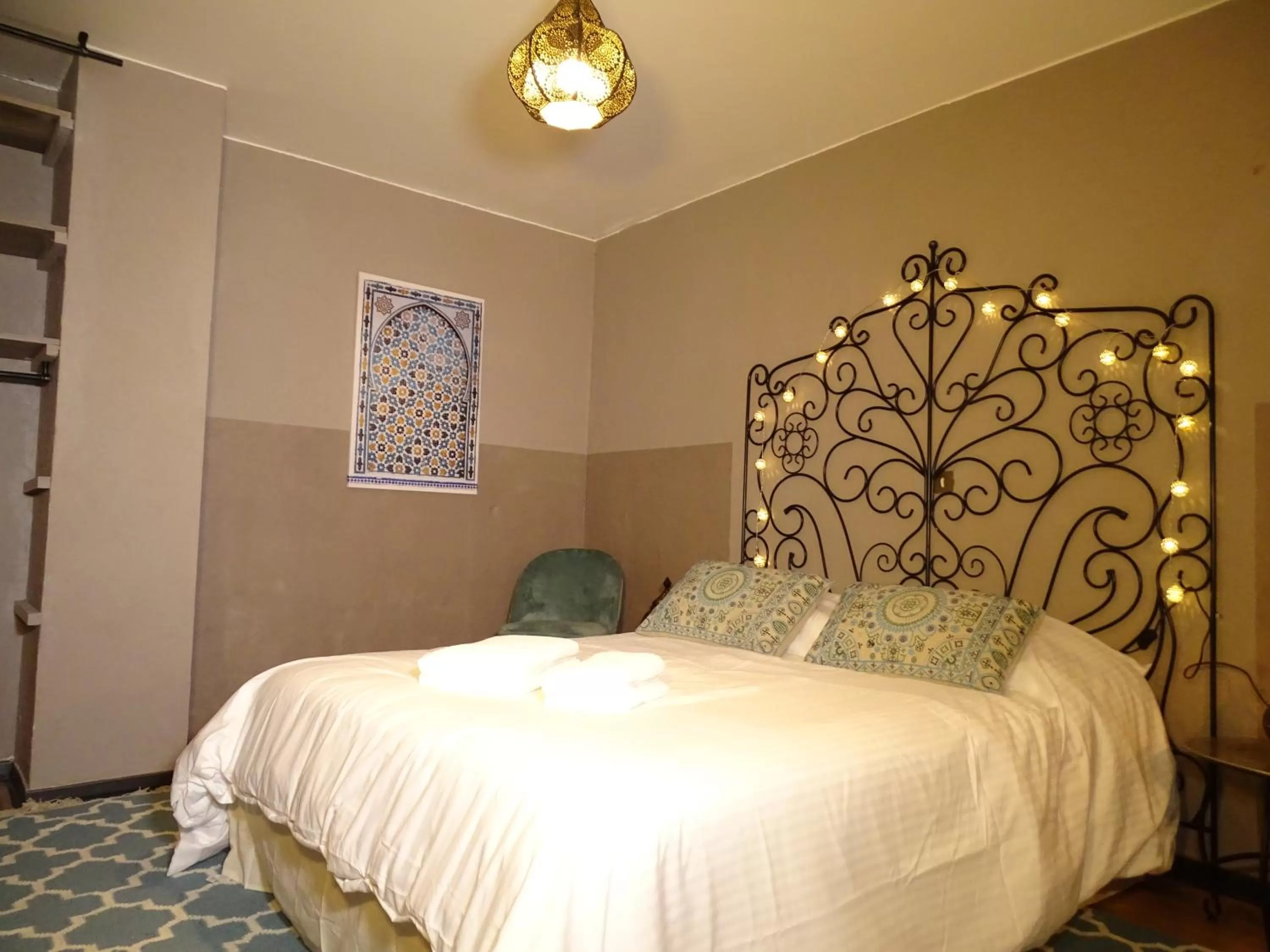 Bed in DÉDÉ DU VAL B&B