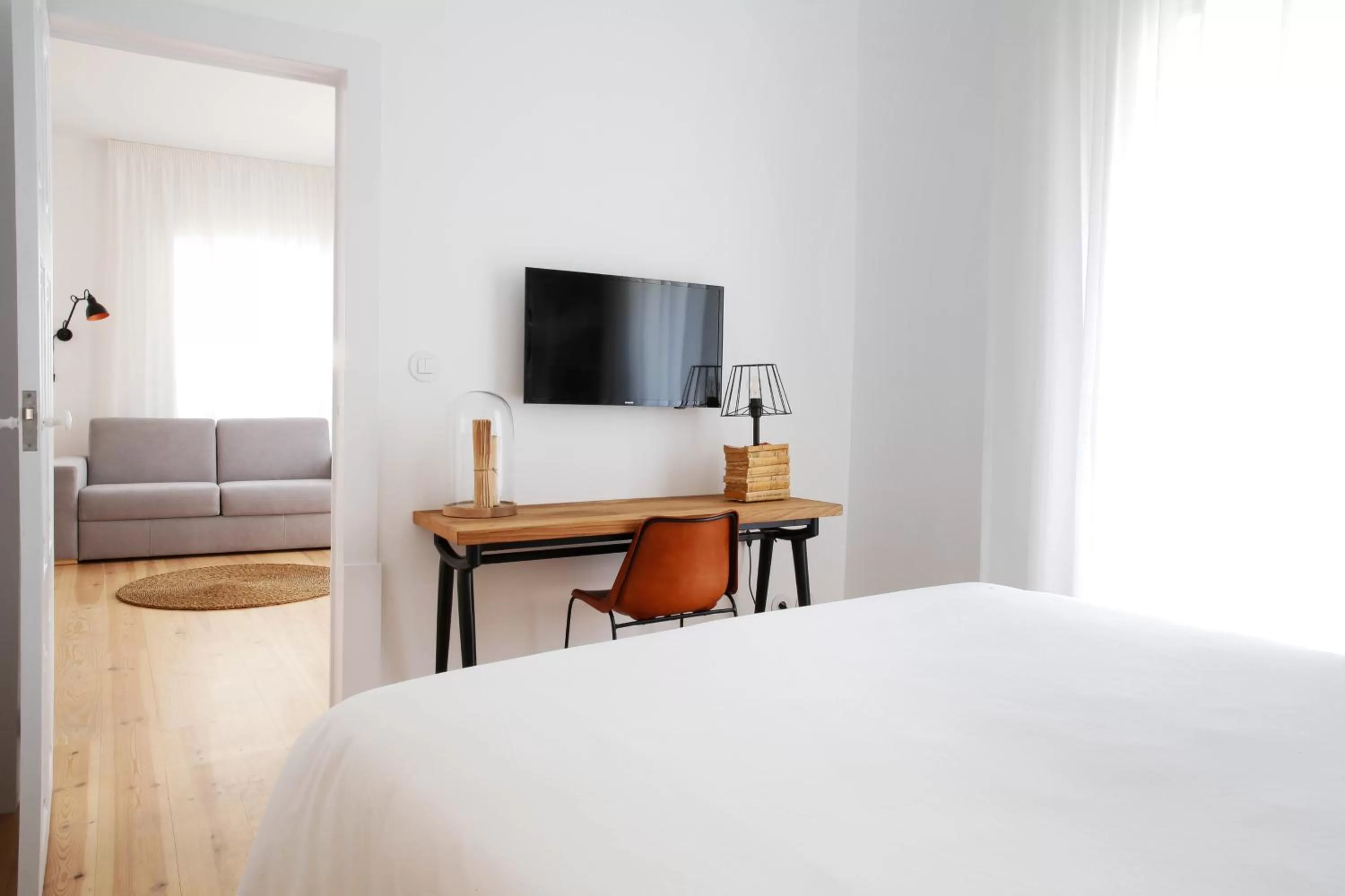 Living room, Bed in Sapientia Boutique Hotel