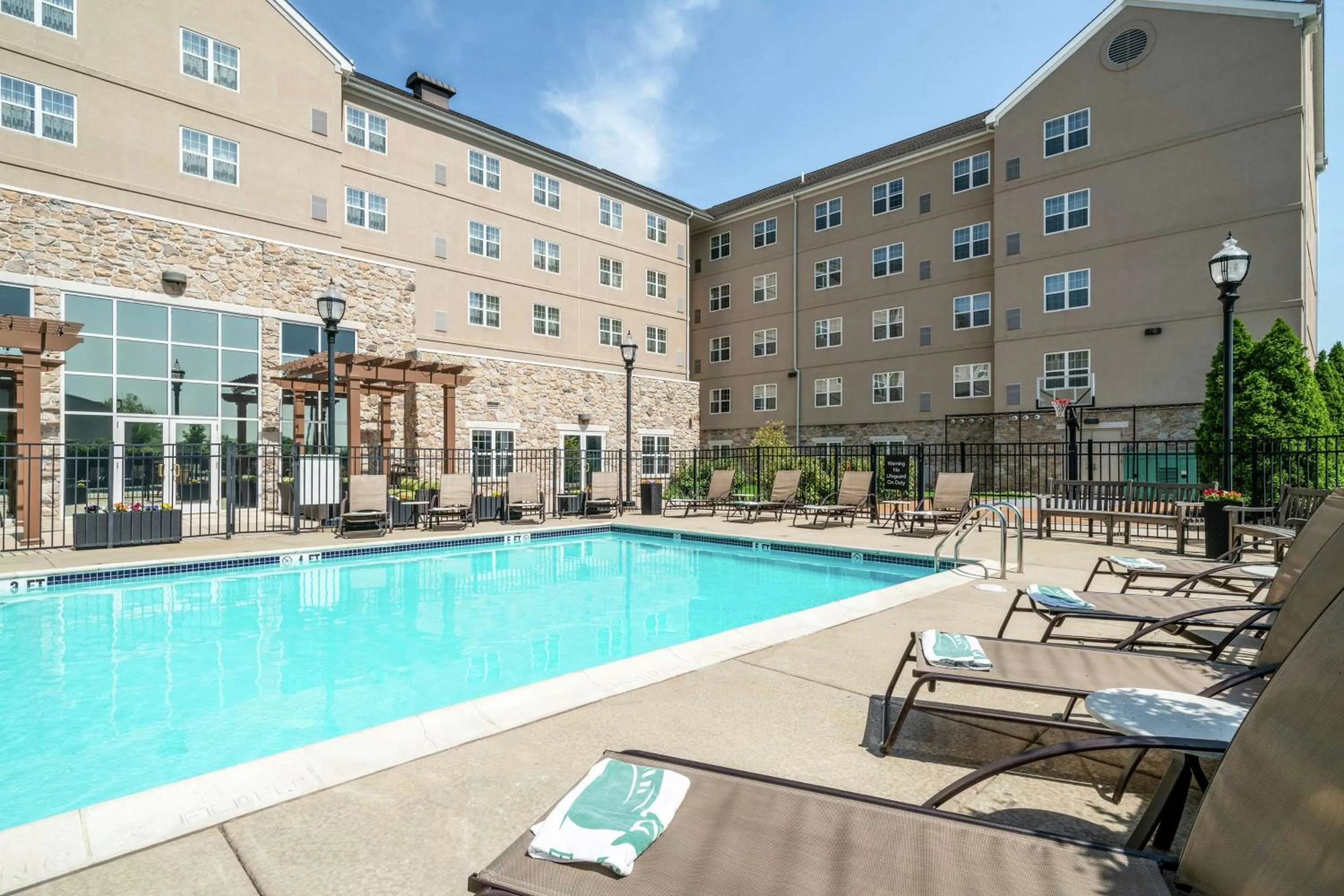 Swimming pool in Homewood Suites by Hilton Philadelphia-Valley Forge