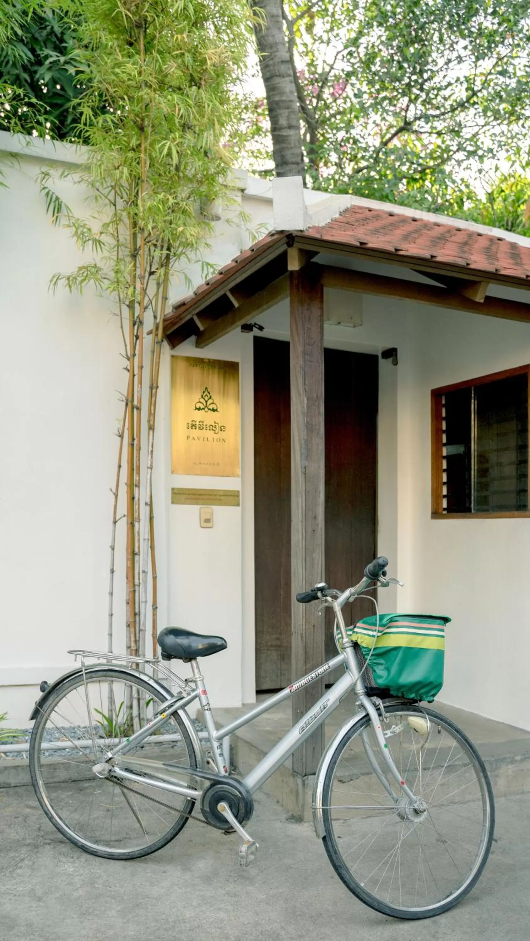 Cycling in The Pavilion