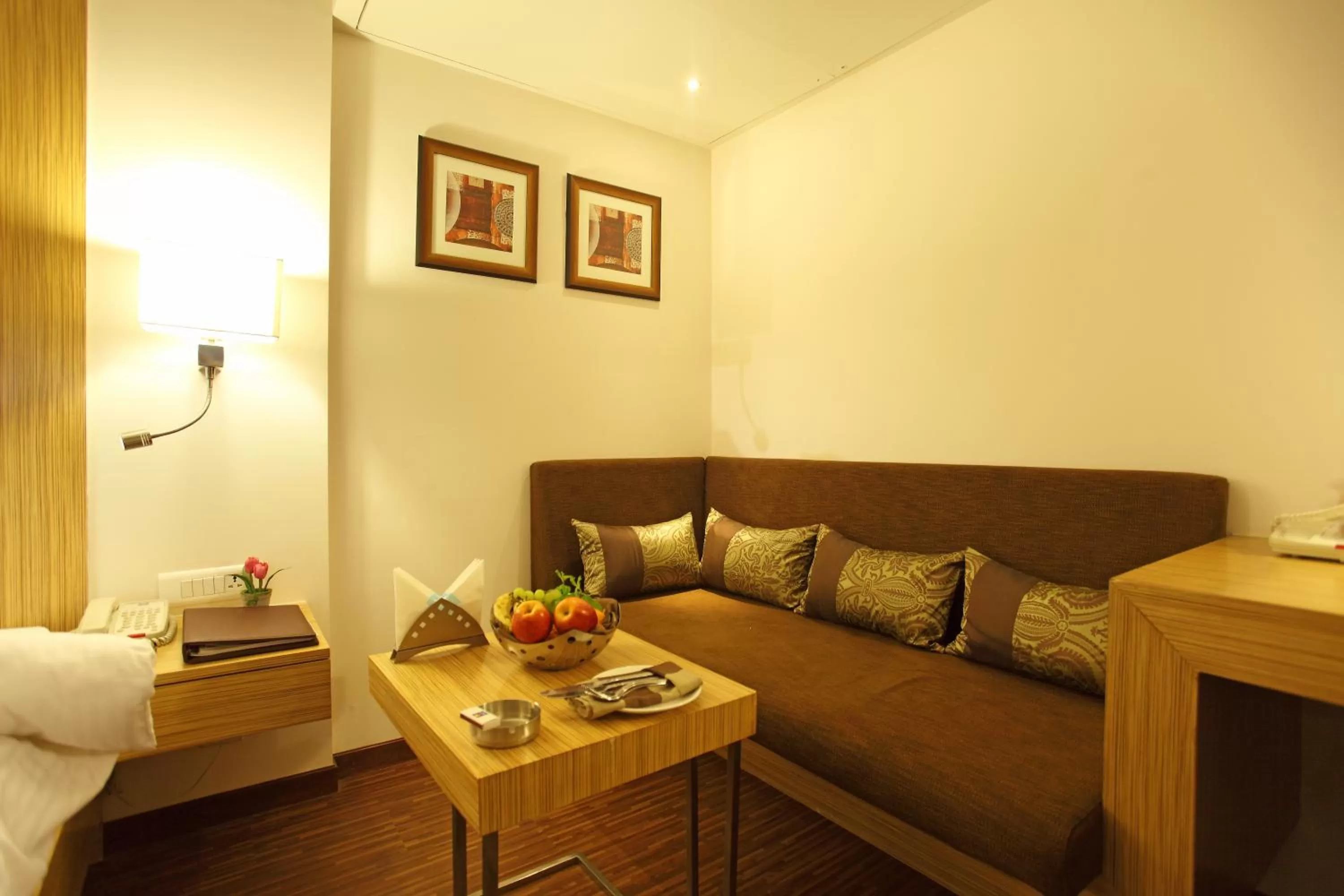 Living room, Bed in Comfort Inn Legacy