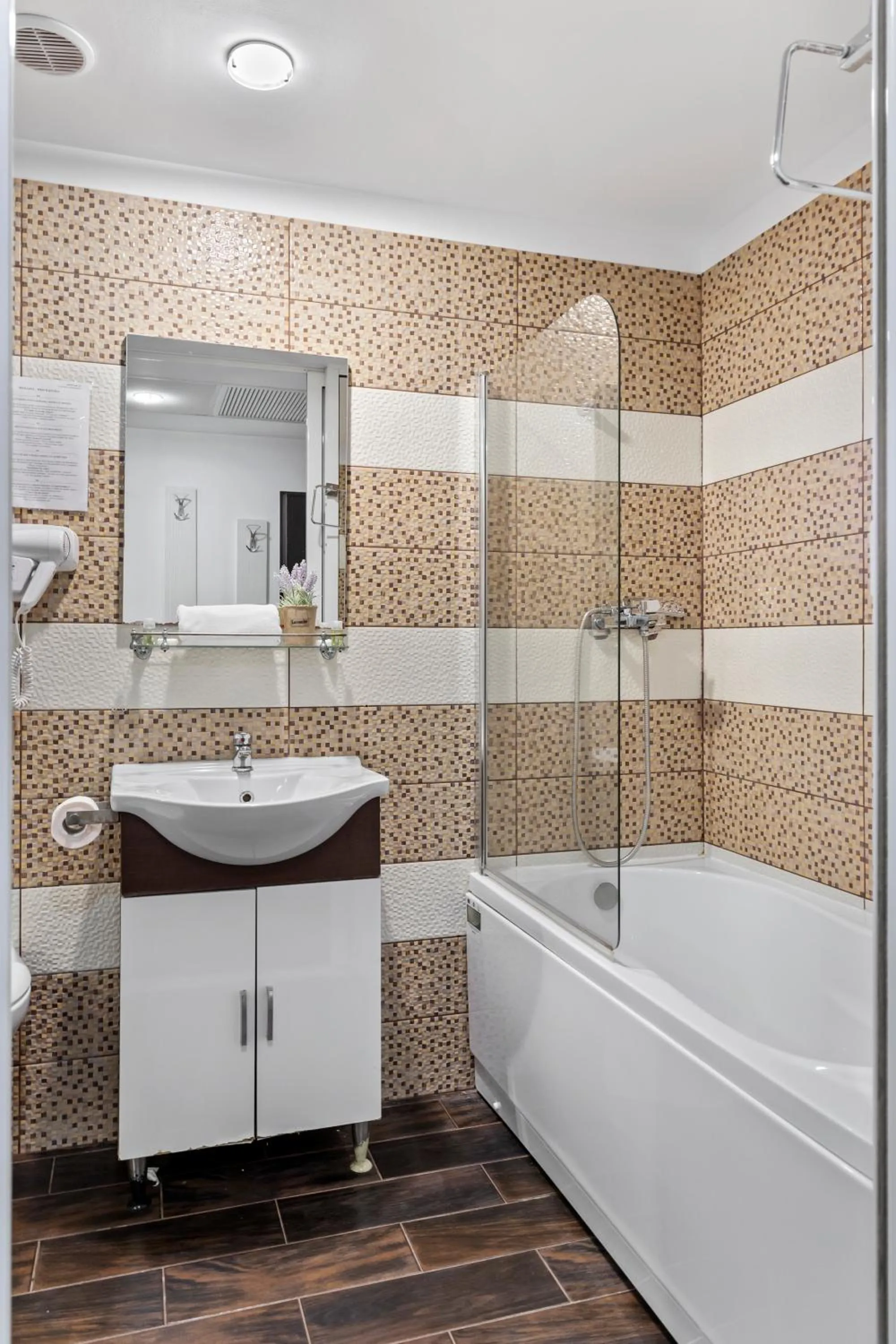 Shower in Hotel Charter Otopeni