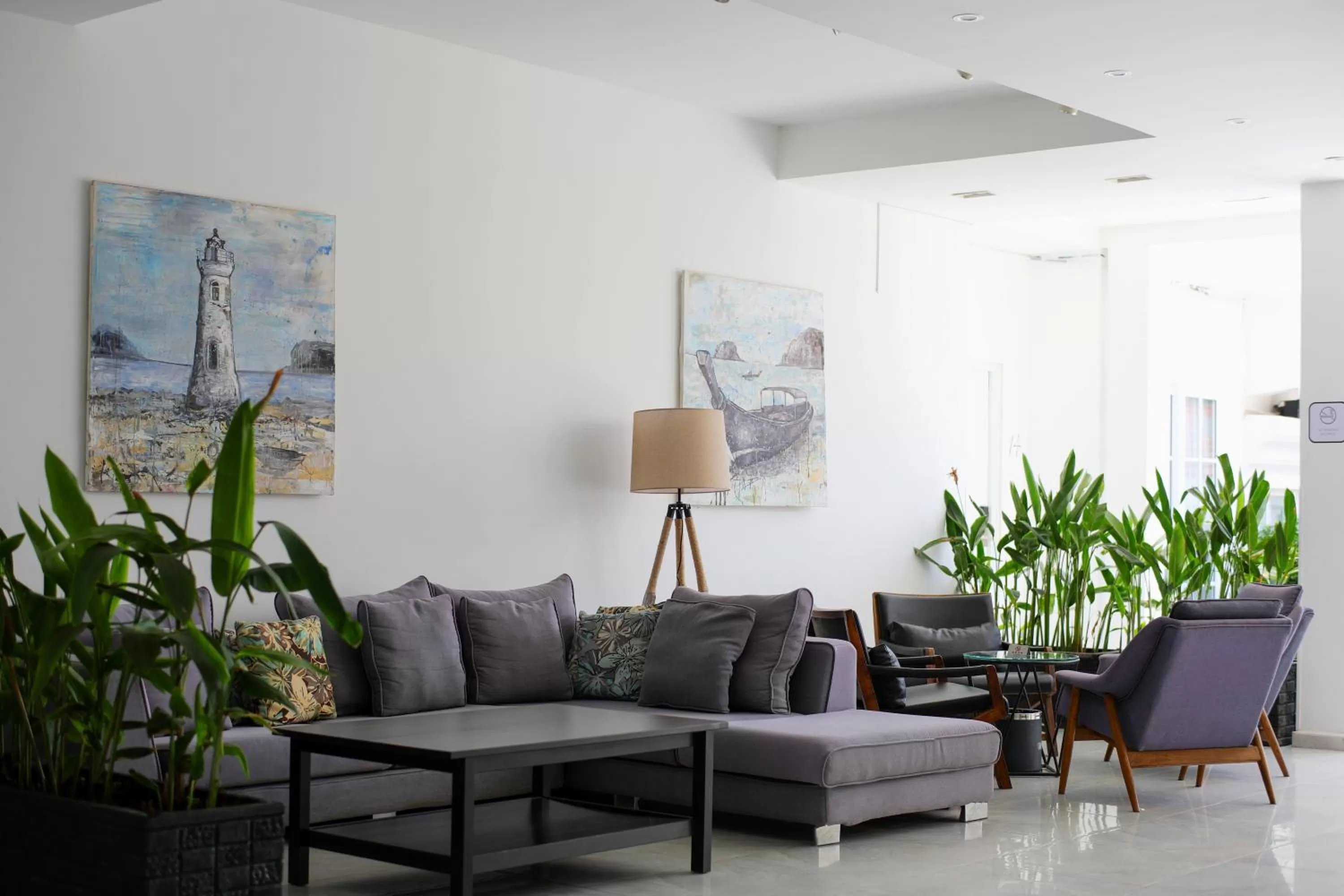 Lobby or reception in White Boutique Hotel and Residences