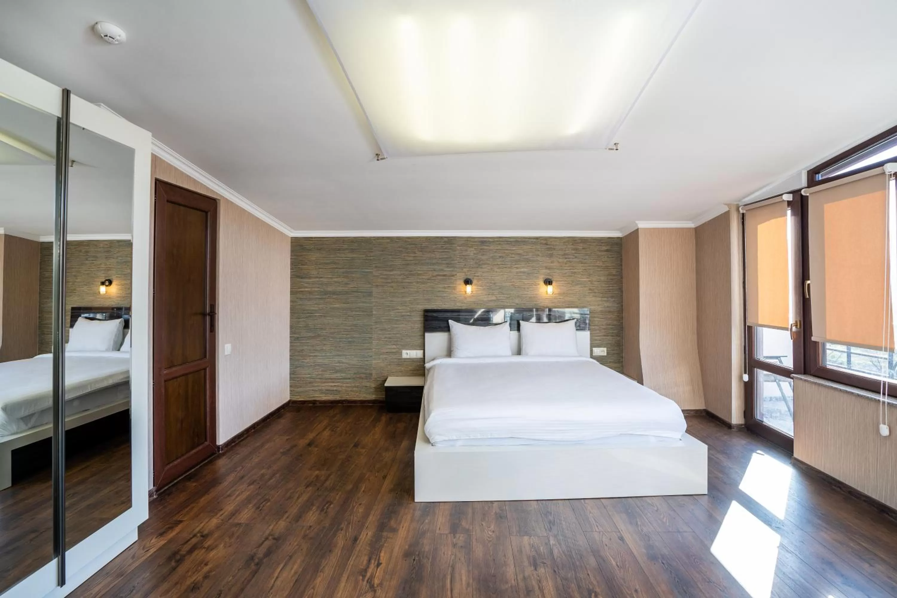 Bed in Siberia Hotel