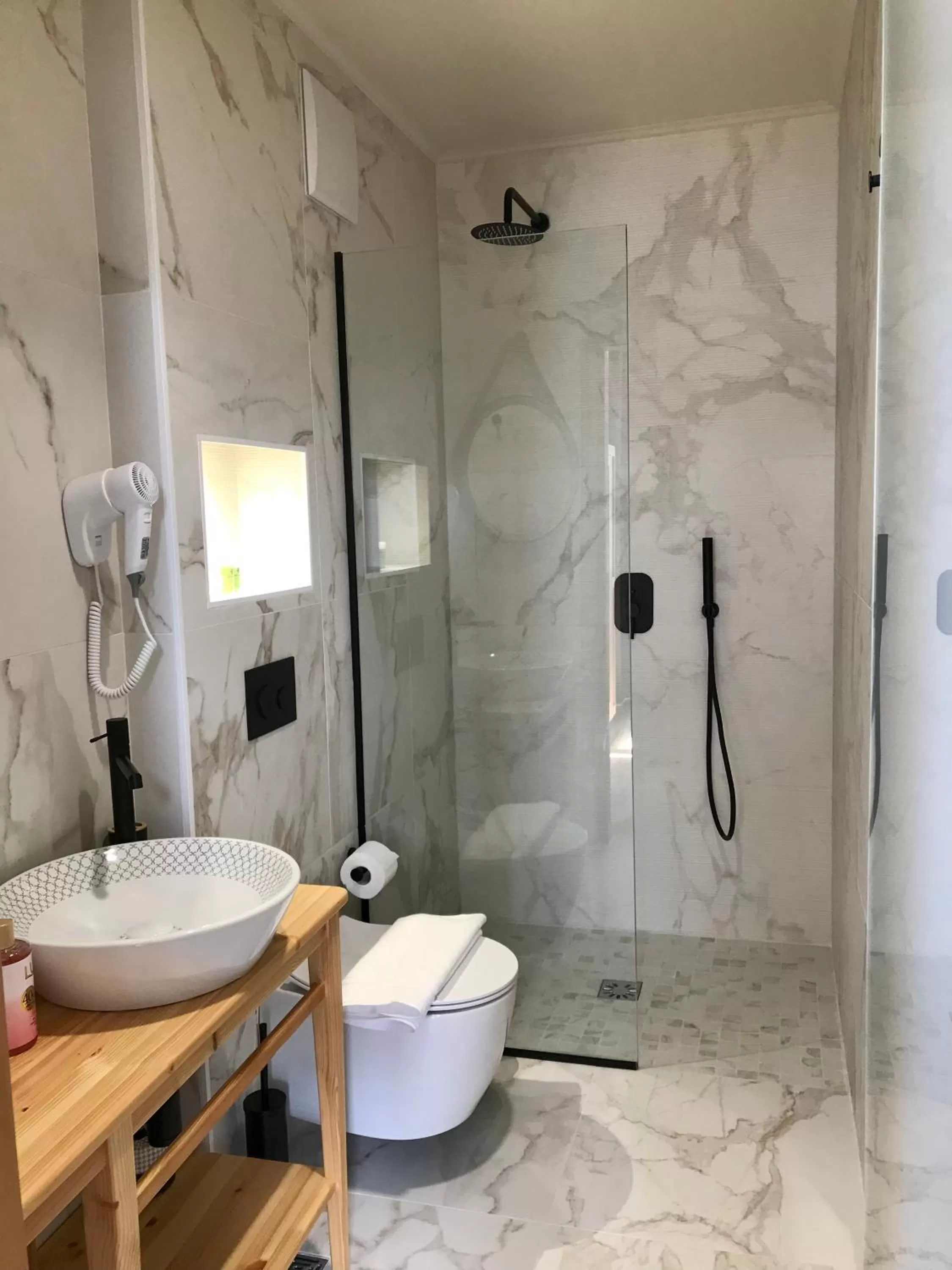 Bathroom in VASILIKON Hotel 1888 the past is present HISTORICAL PRESERVATION MONUMENT