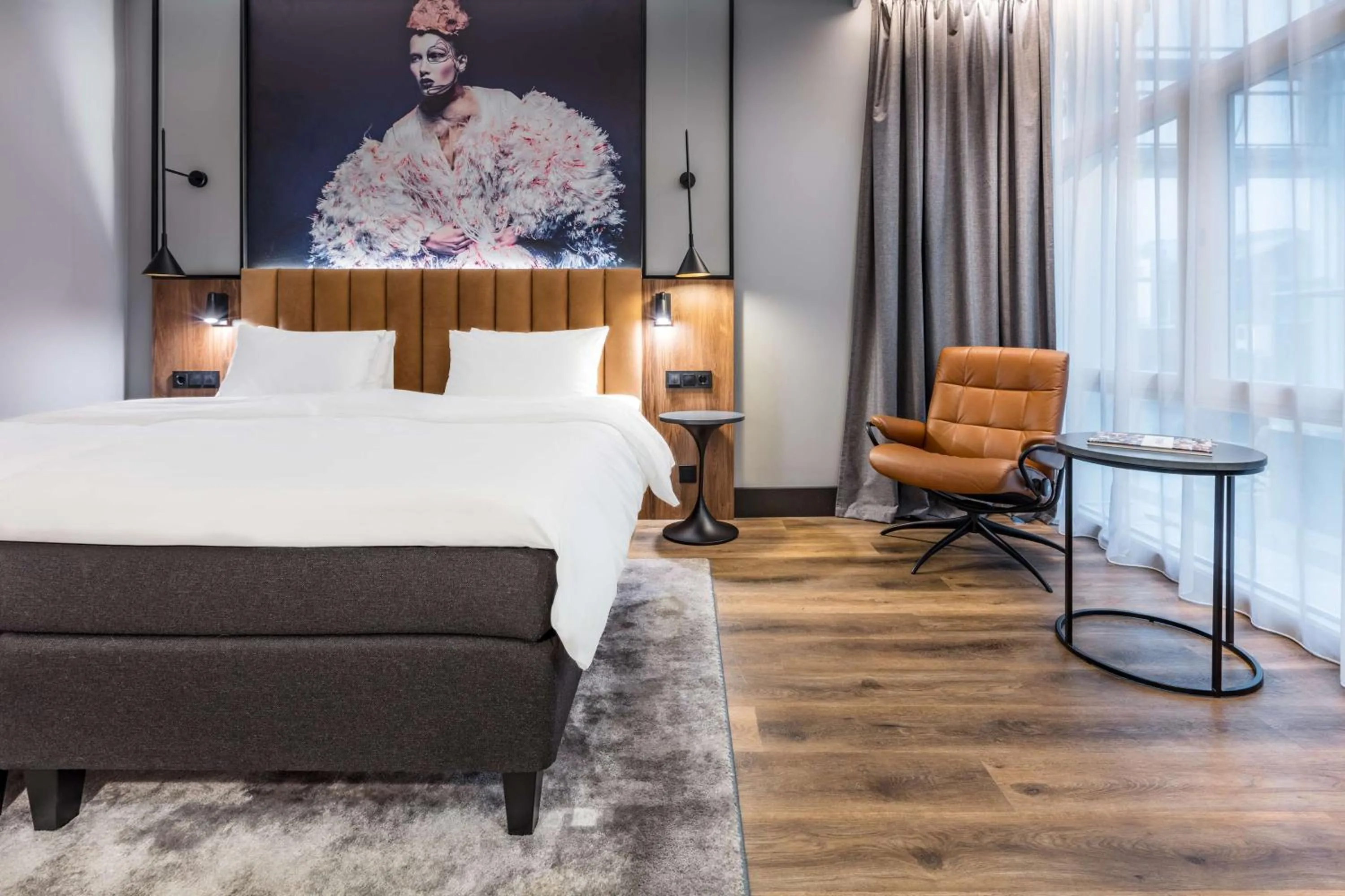 Bedroom, Bed in Radisson Blu Royal Garden Hotel, Trondheim