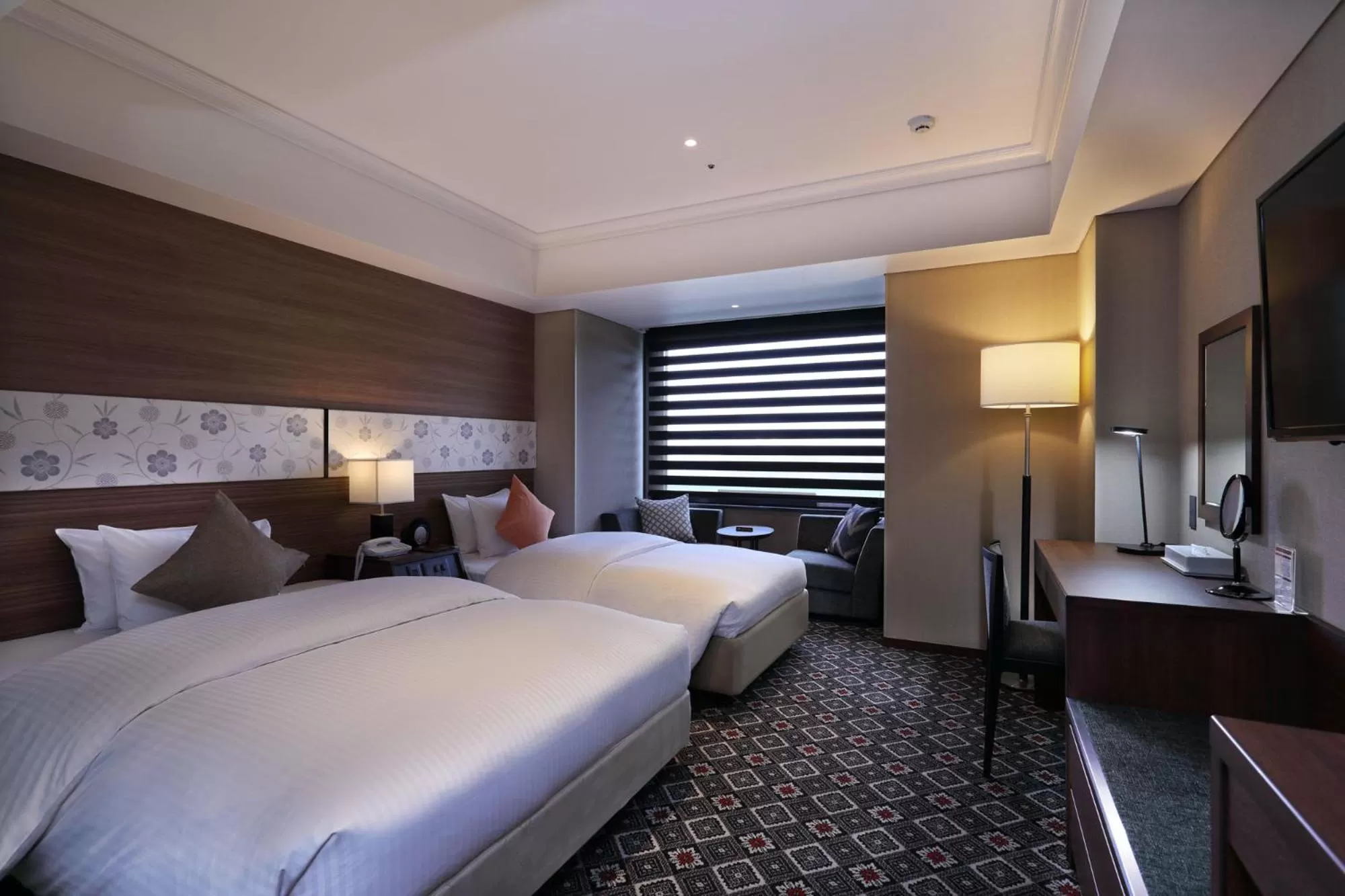 Photo of the whole room, Bed in SHIROYAMA HOTEL kagoshima