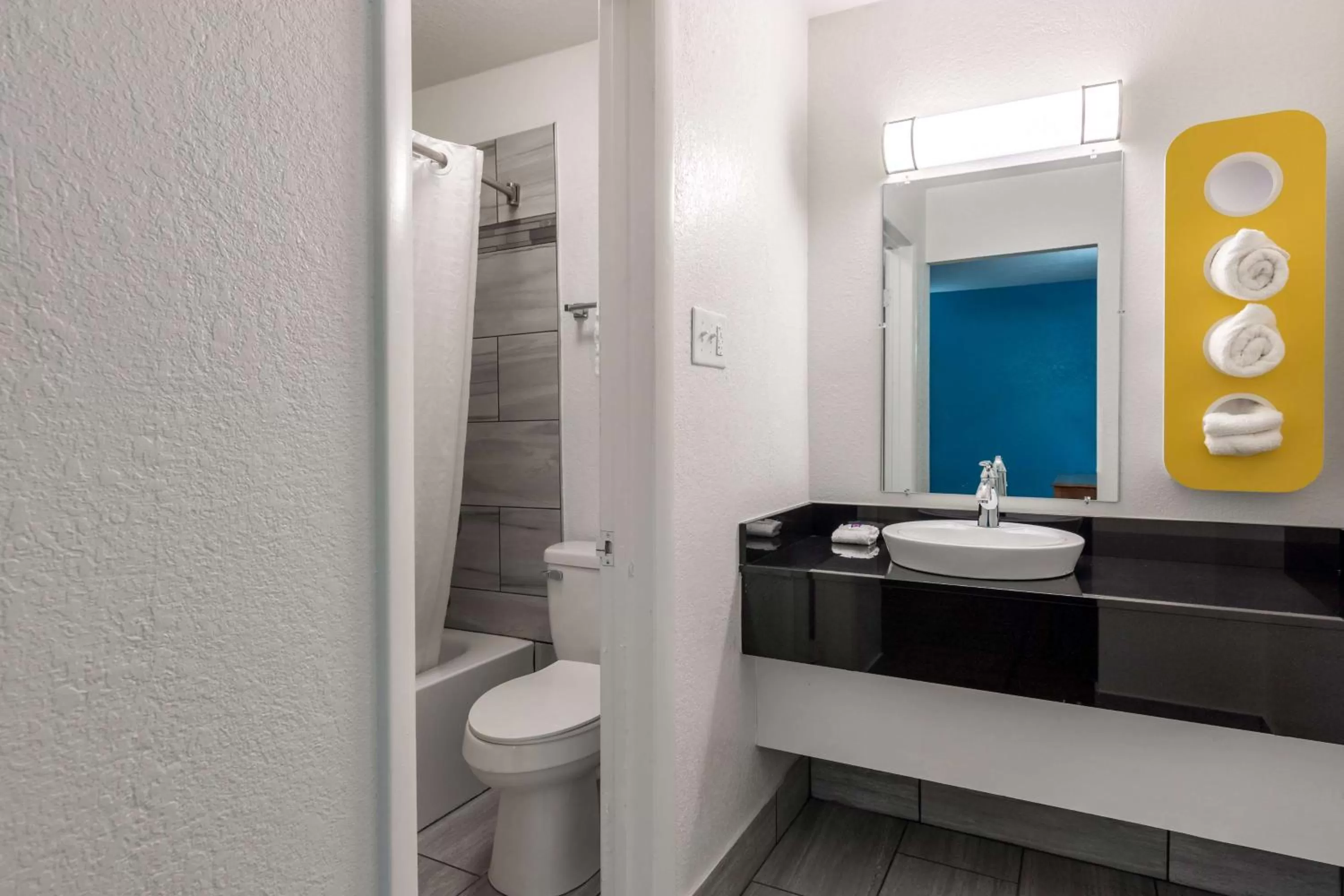 Bathroom in Motel 6-North Little Rock, AR - McCain