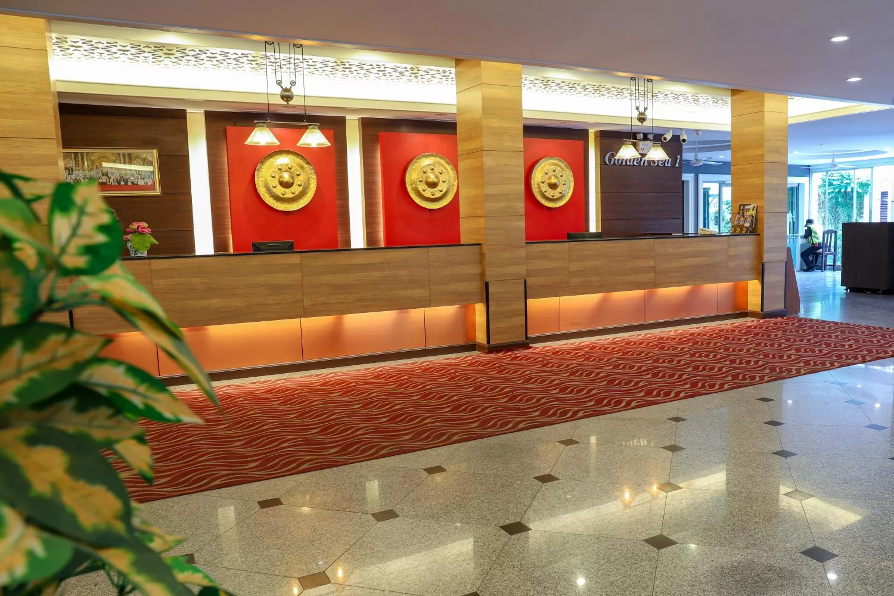 Lobby or reception in Golden Sea Pattaya - SHA Extra Plus