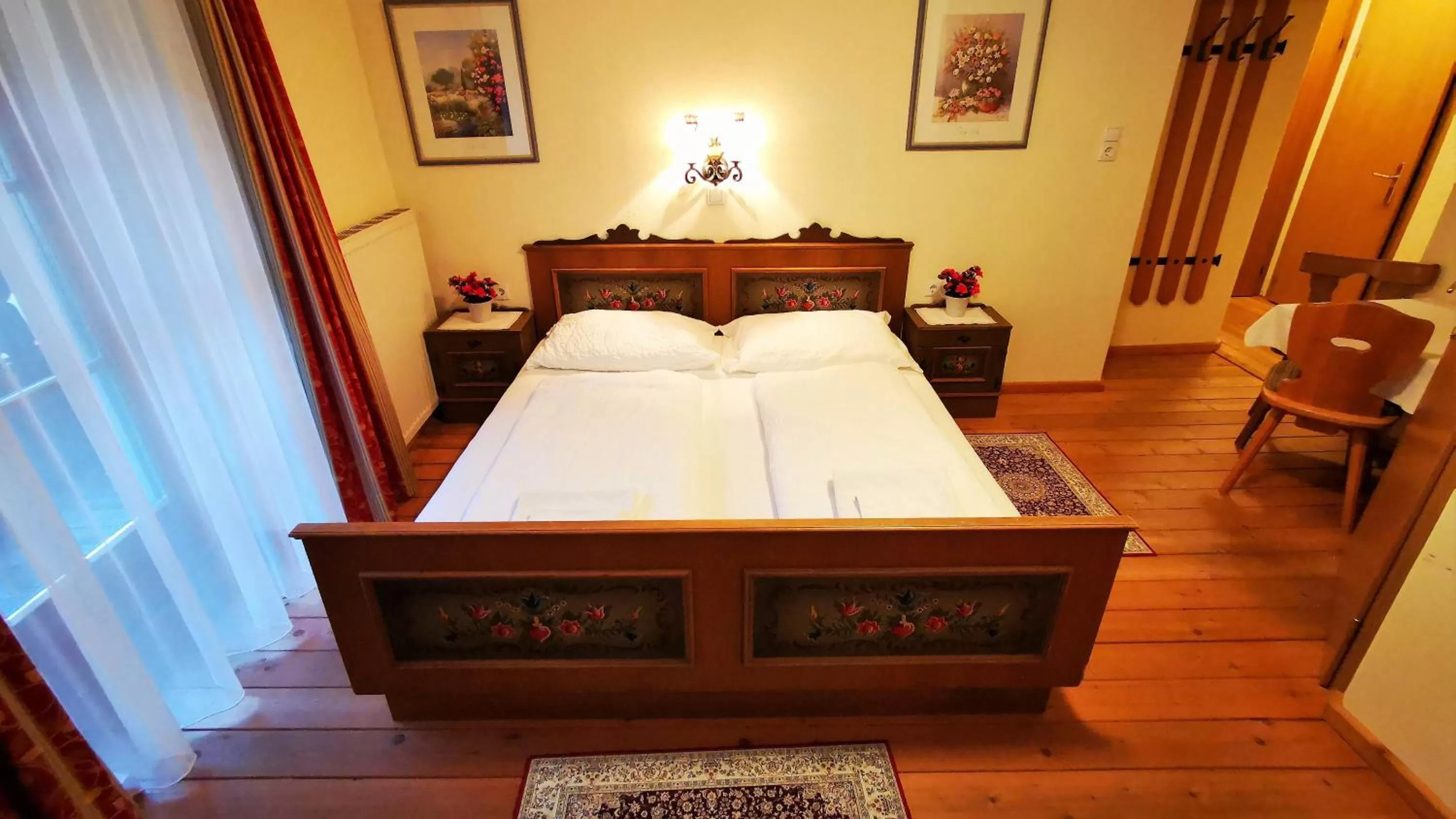 Bed in Gasthof Geronimo