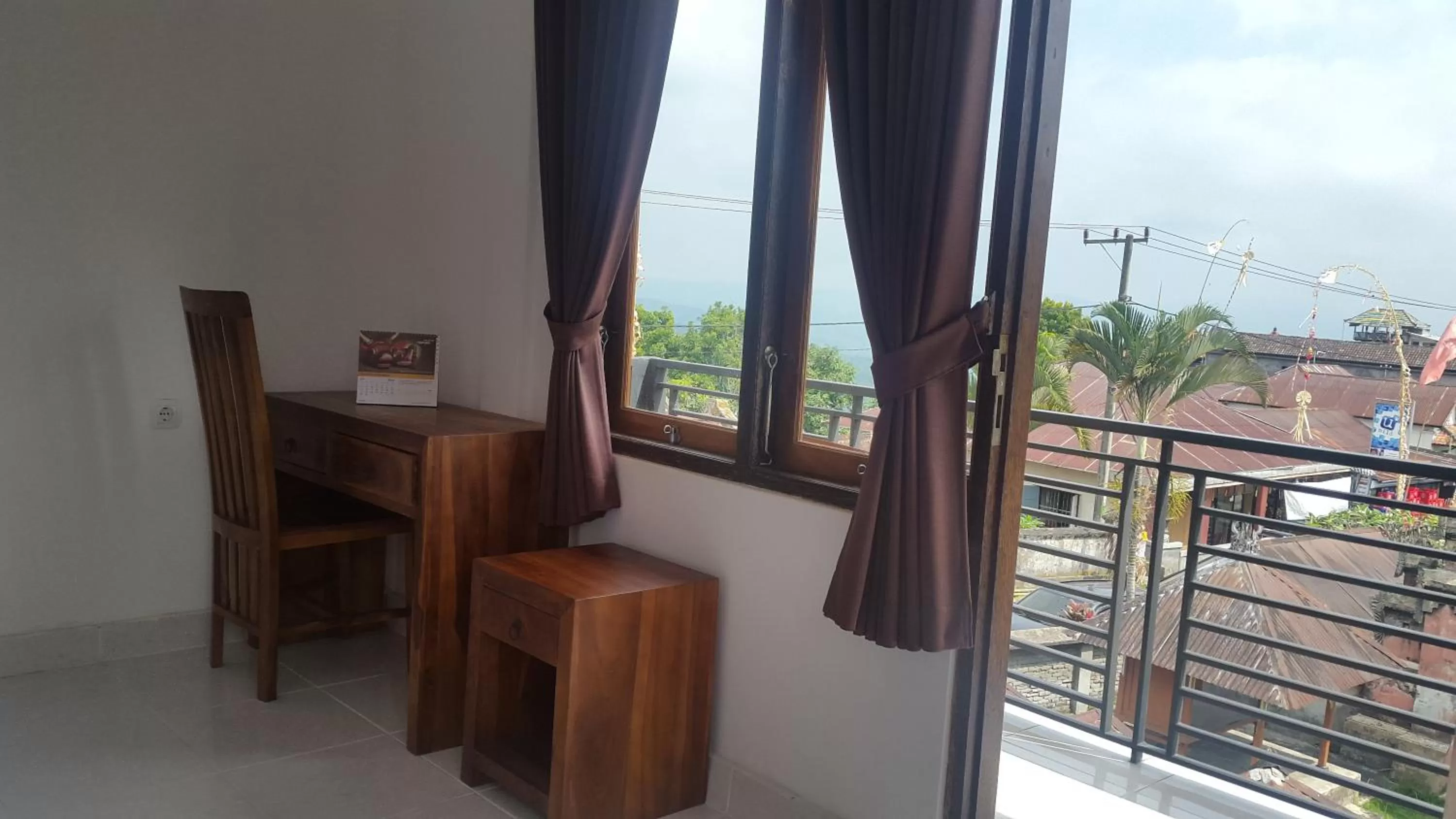 Seating area in Meme Royak Homestay