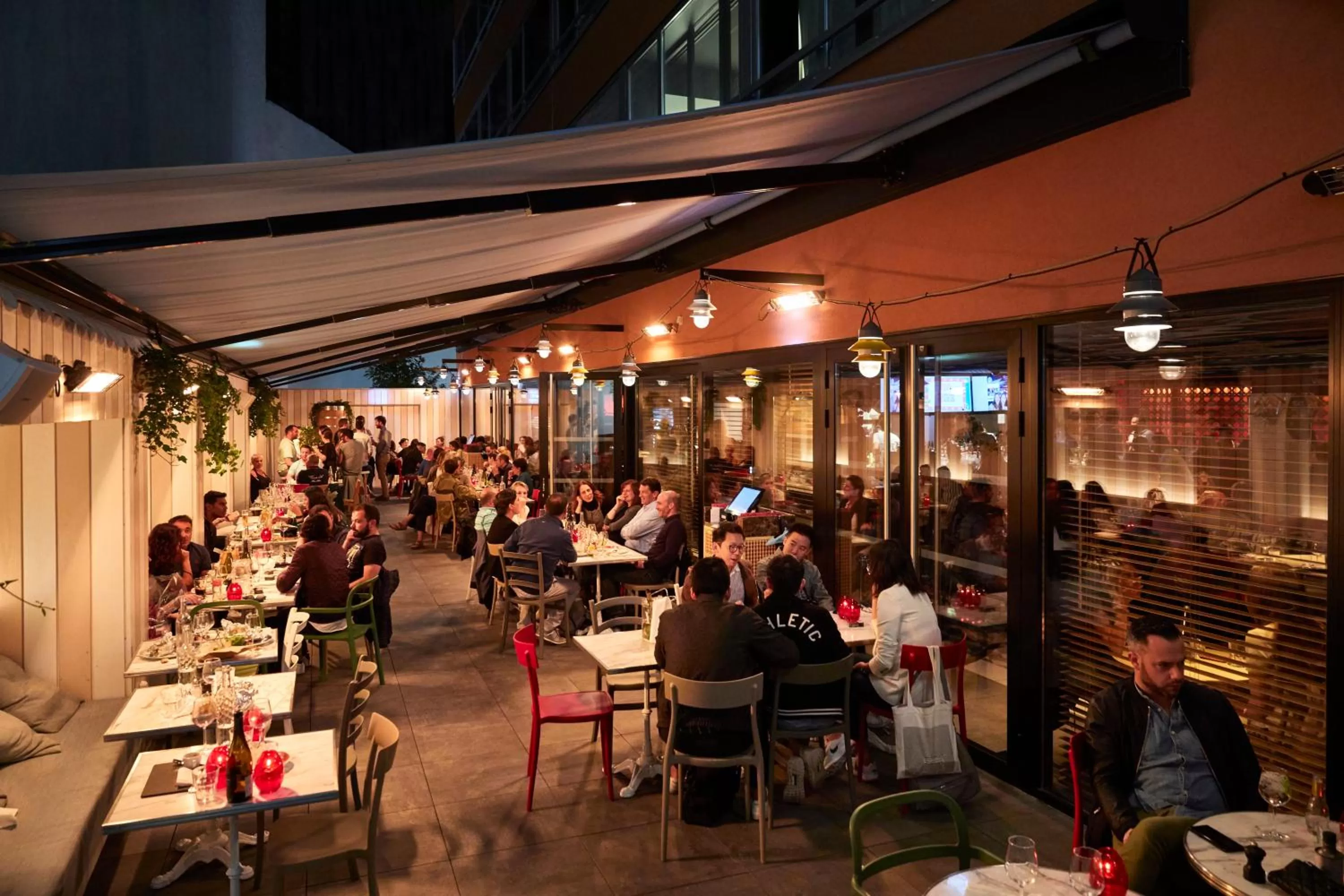 Patio in Mama Shelter Toulouse