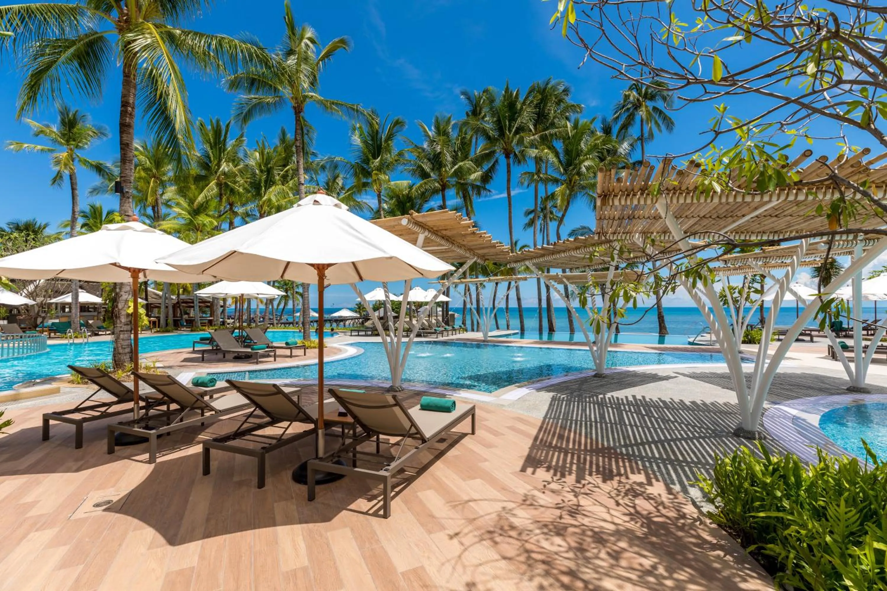 Swimming pool in OUTRIGGER Koh Samui Beach Resort