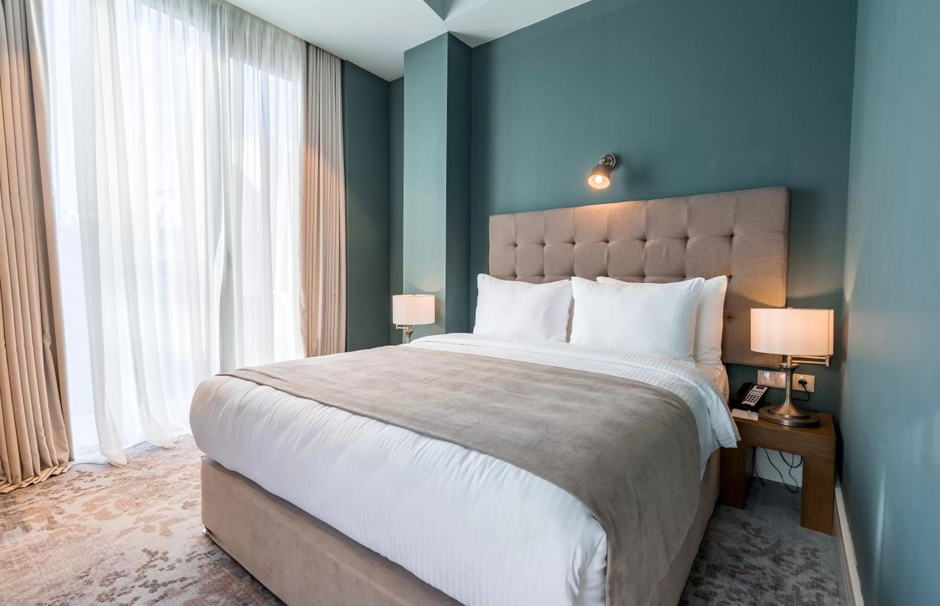 Bedroom, Bed in Europe Hotel