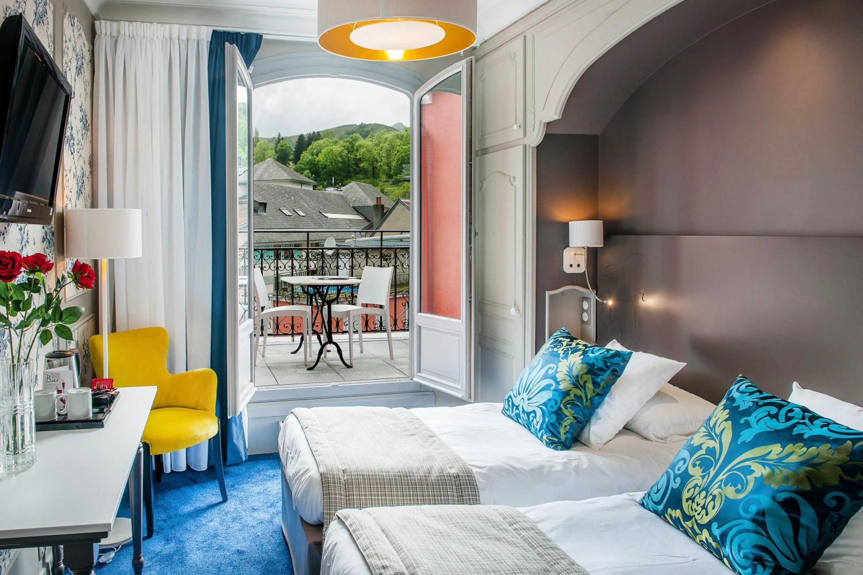 Deluxe Twin Room in Grand Hotel Gallia & Londres