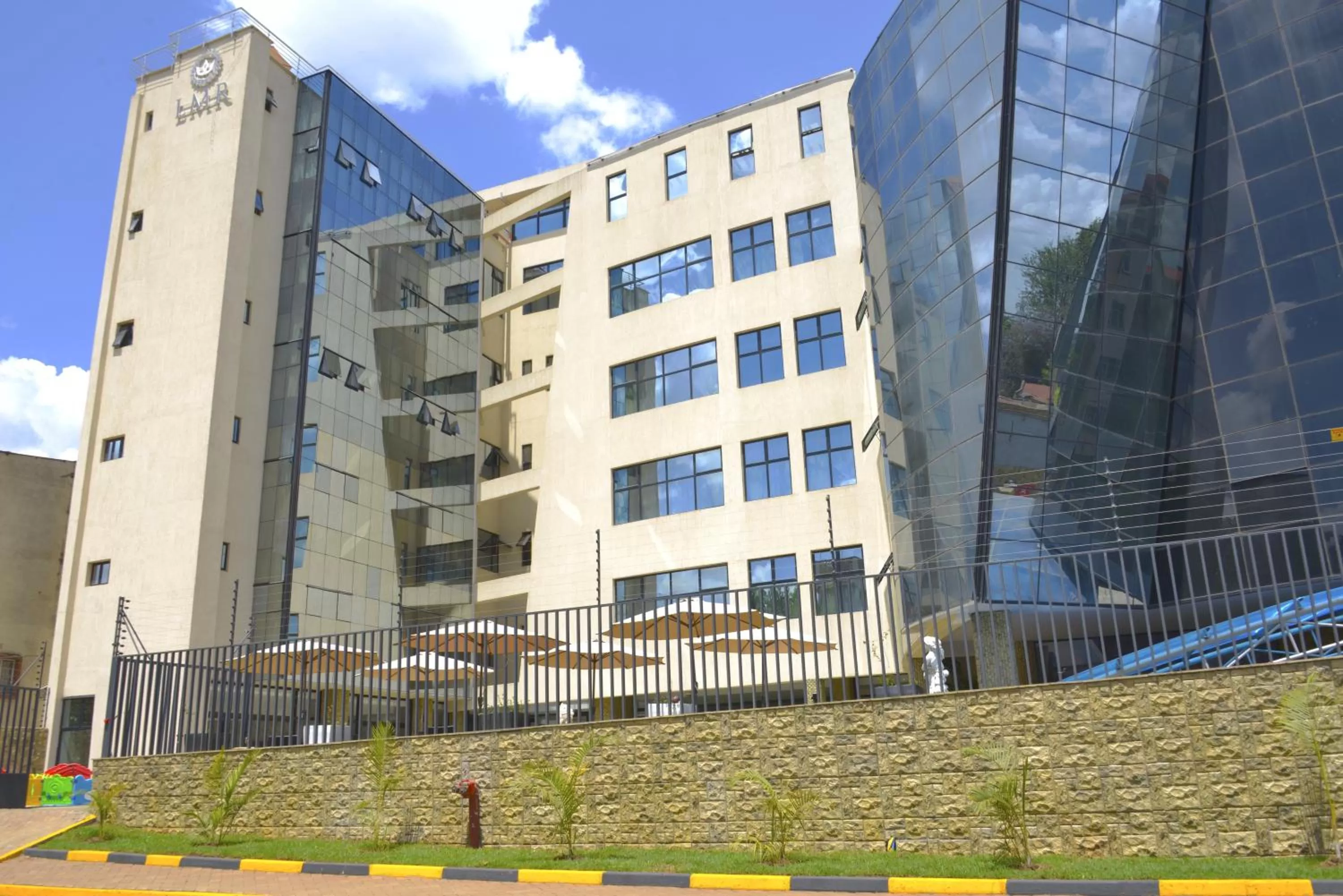 Bird's eye view in La Maison Royale