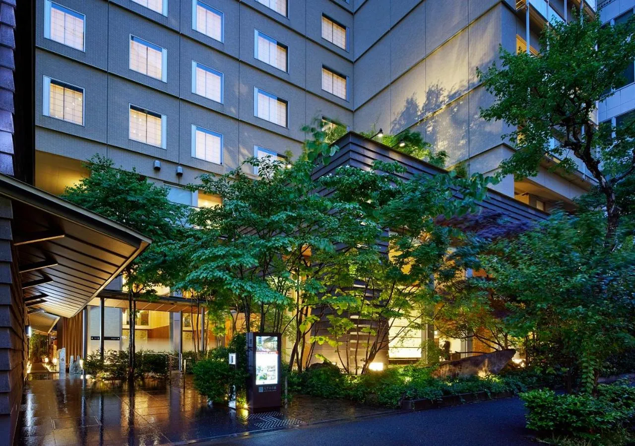 Facade/entrance in Hotel Niwa Tokyo