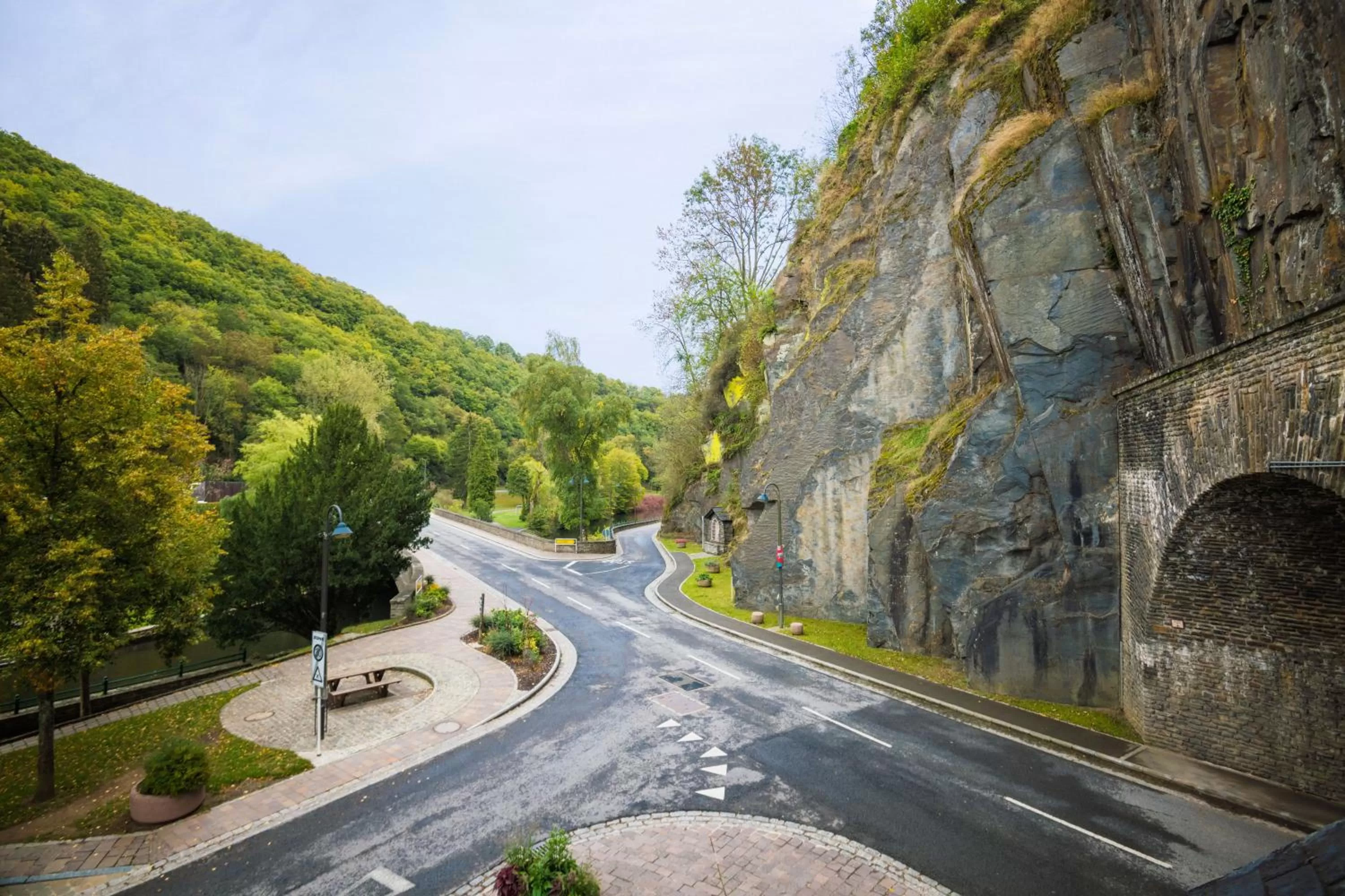 Natural landscape in Hotel Le Postillon