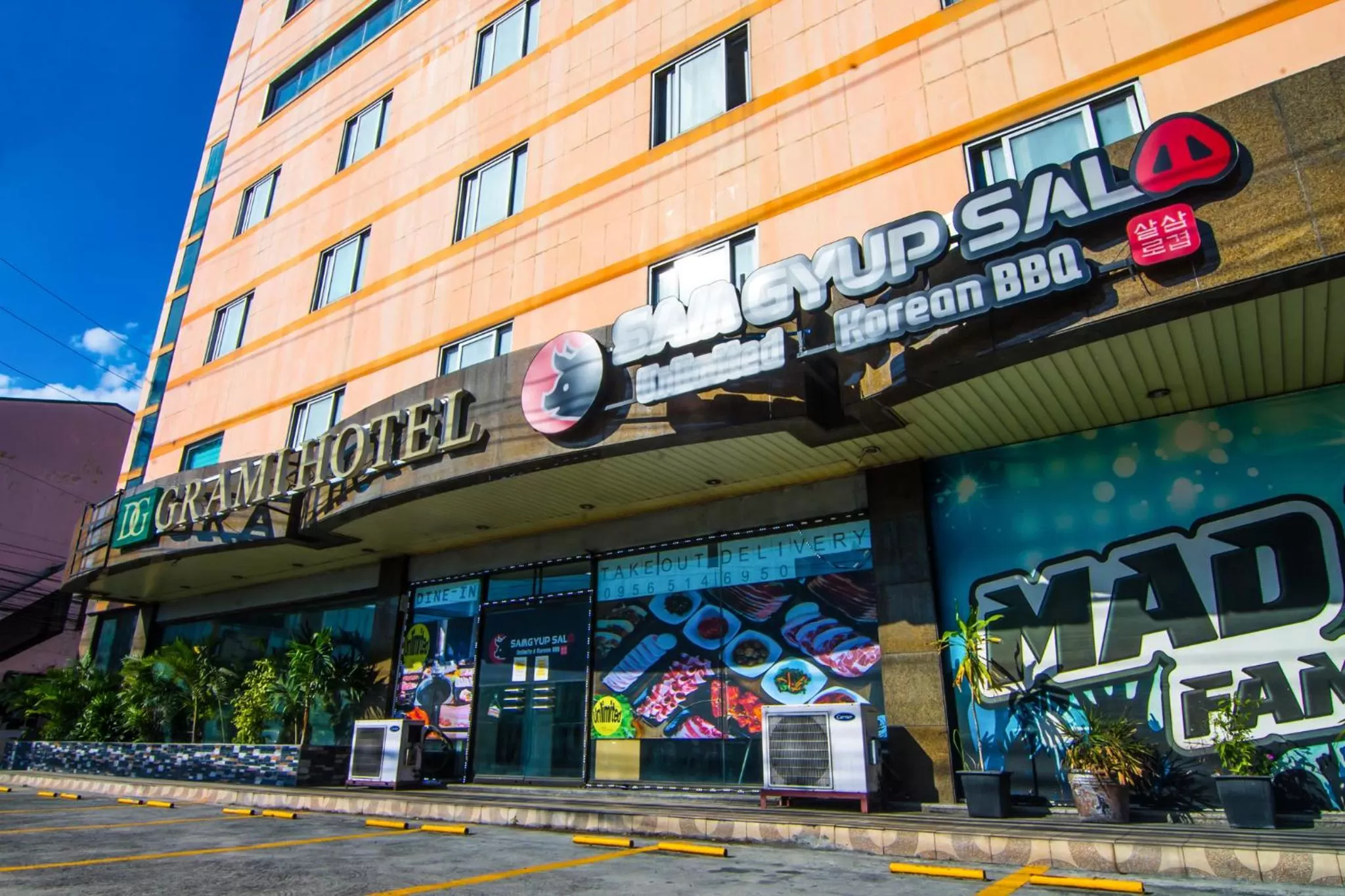 Property building in DG Grami Hotel