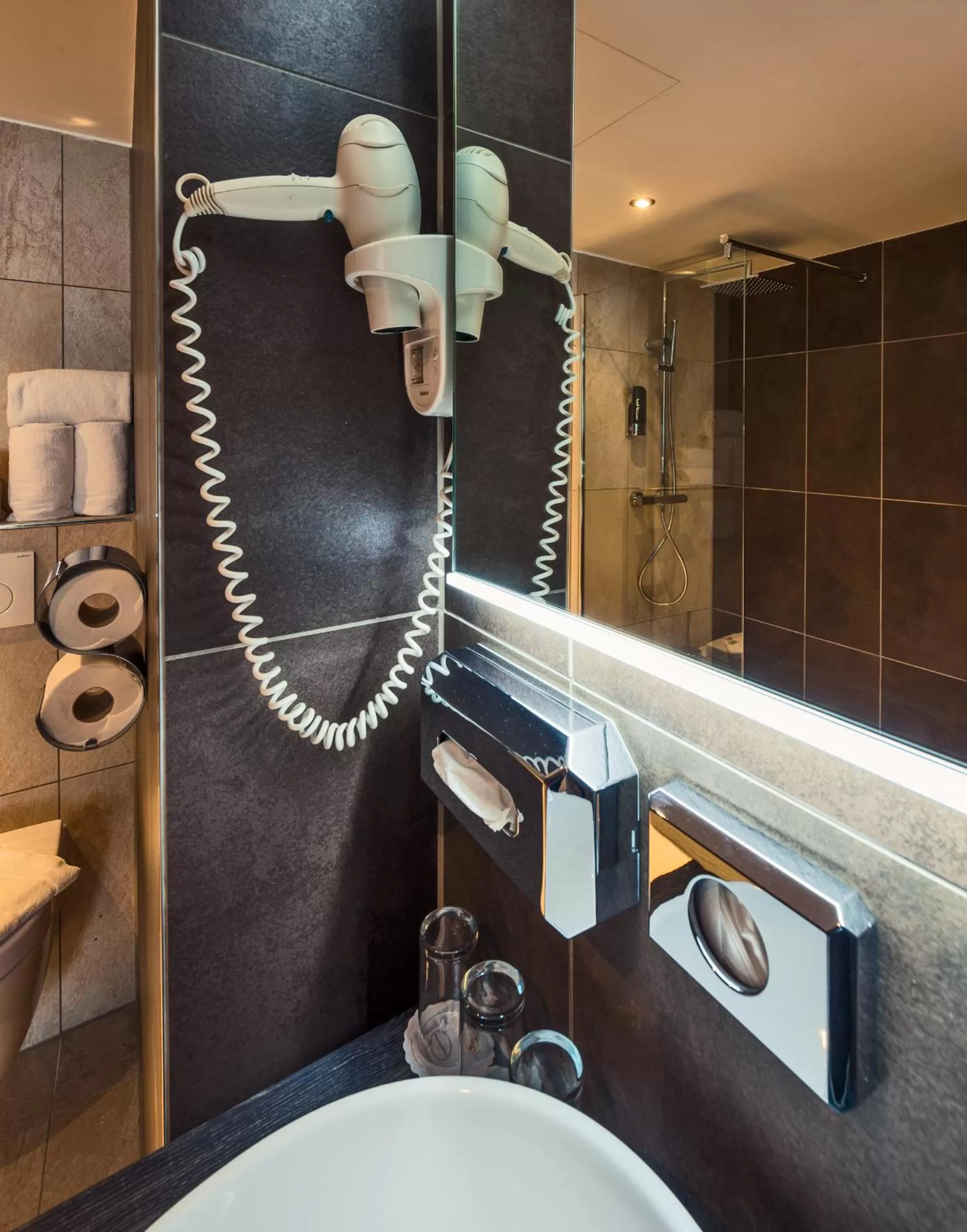 Decorative detail in The Alfred Hotel