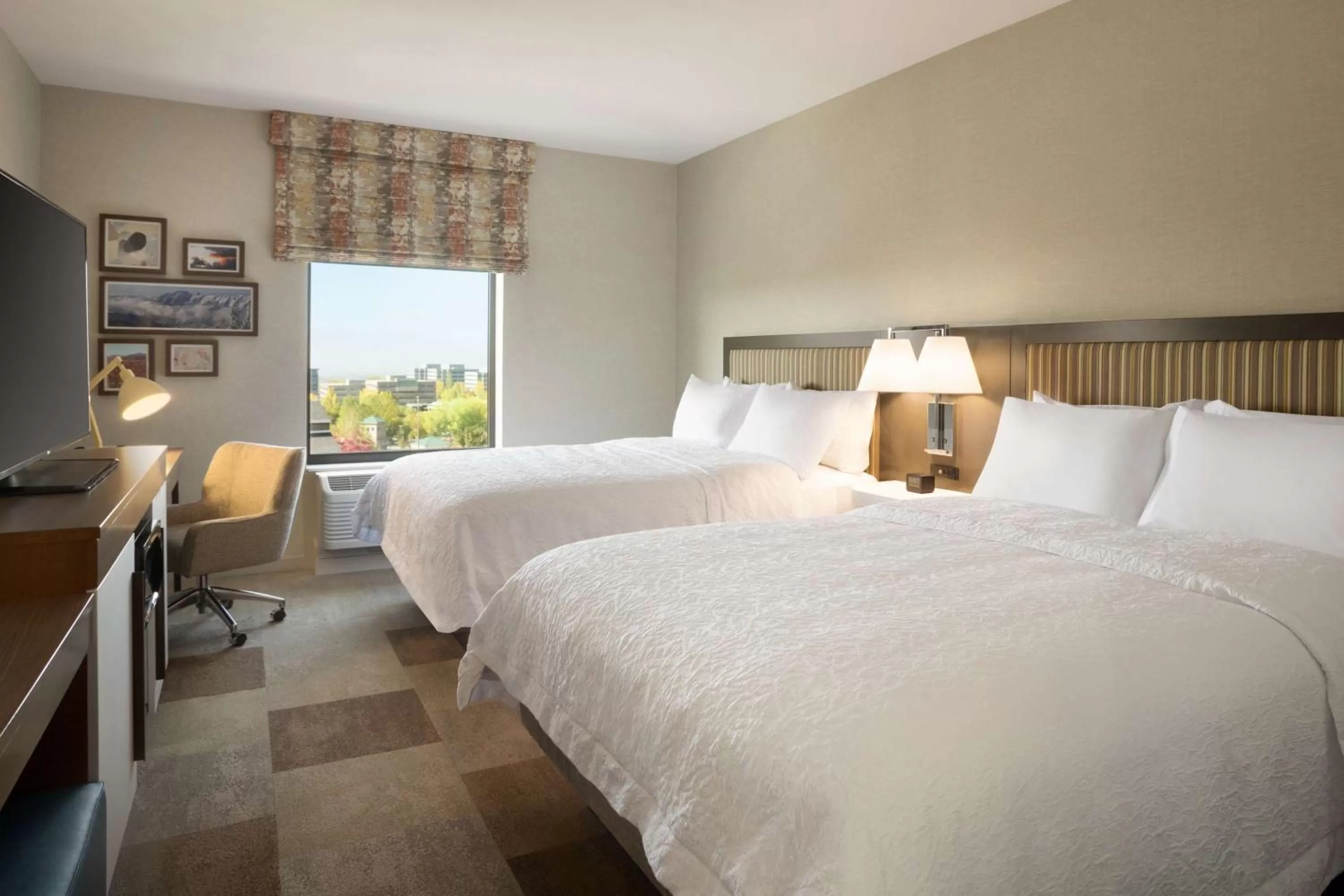 Bedroom, Bed in Hampton Inn Salt Lake City Cottonwood