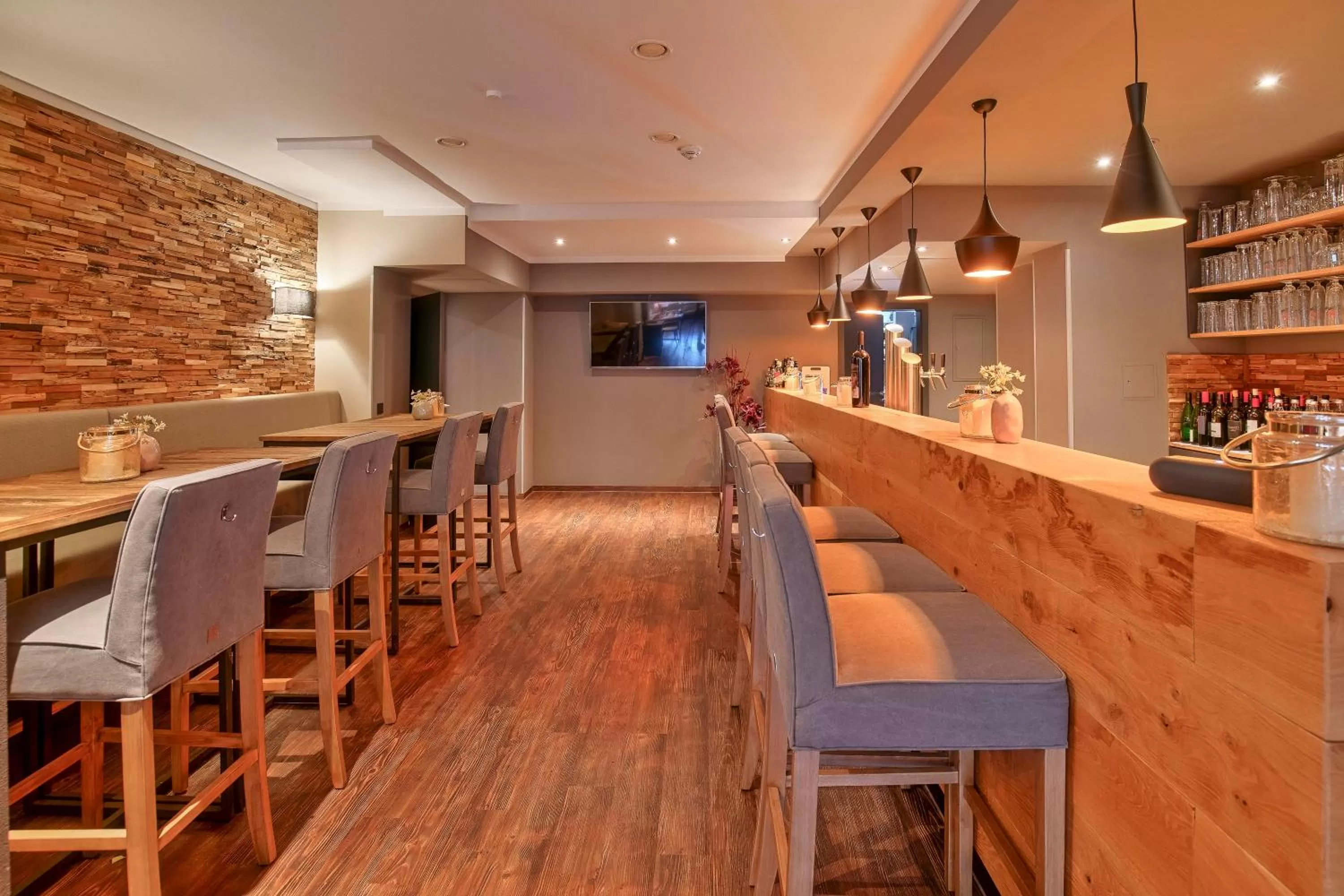 Lounge or bar in Hotel Worpsweder Tor