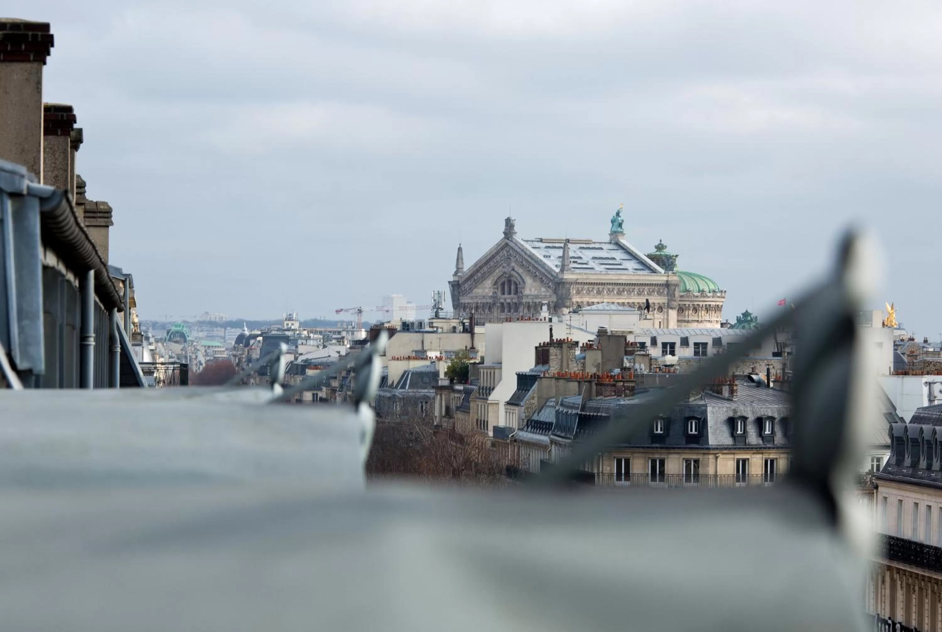 City view in La Villa Haussmann