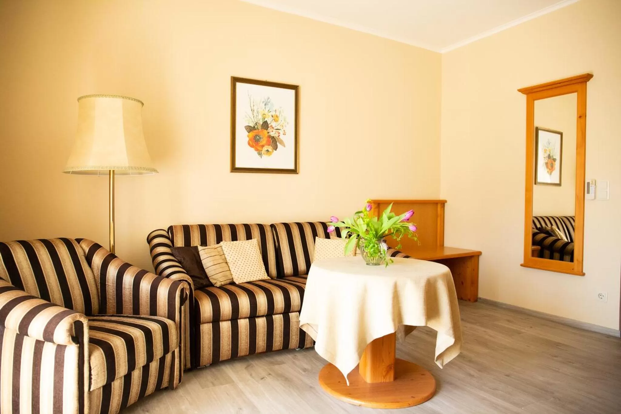 Living room in BIRKENHOF GOLS - B & B - Wohlfühl Hotel mit Wochenend-Restaurant