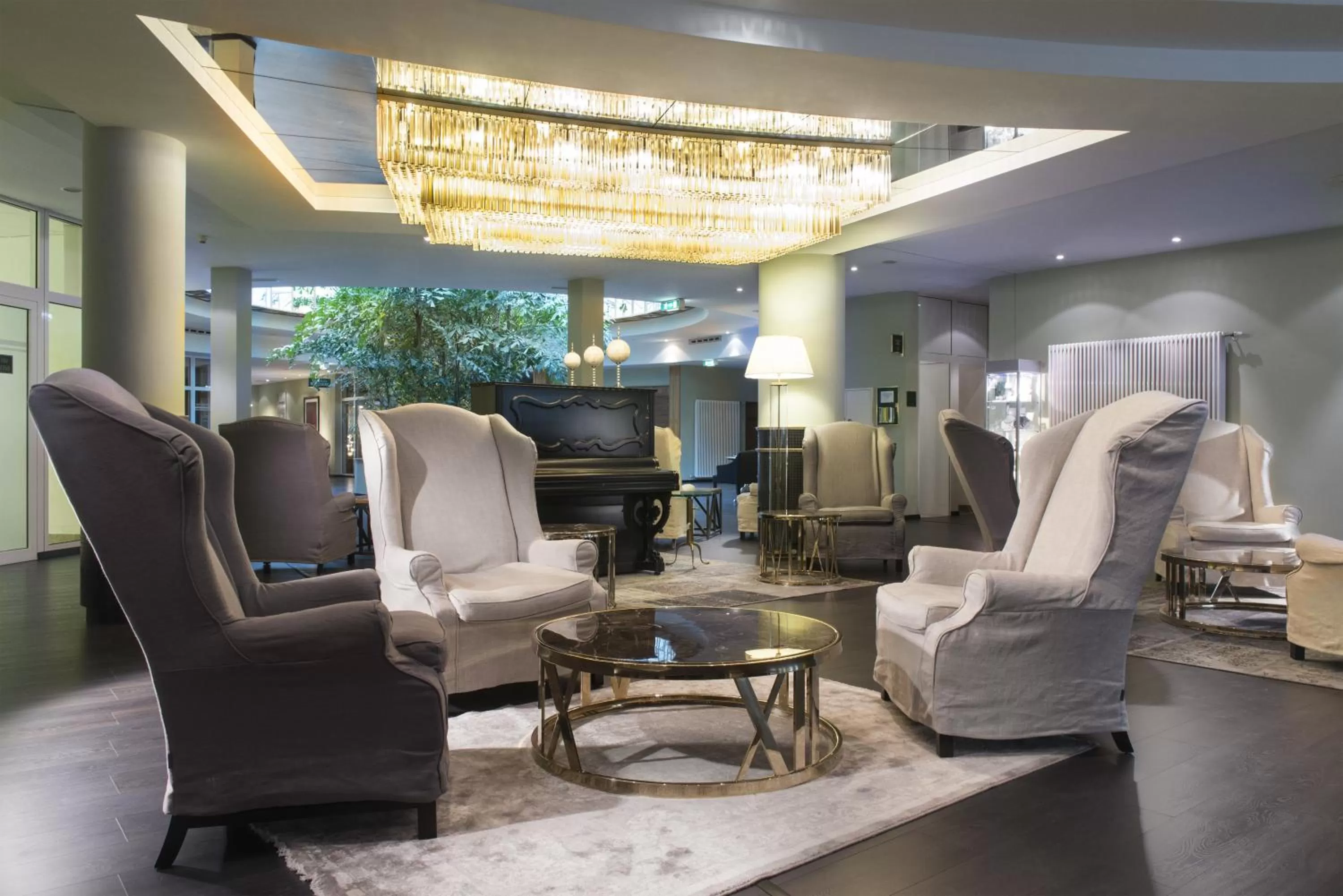 Lobby or reception in Congress Hotel Weimar by Mercure