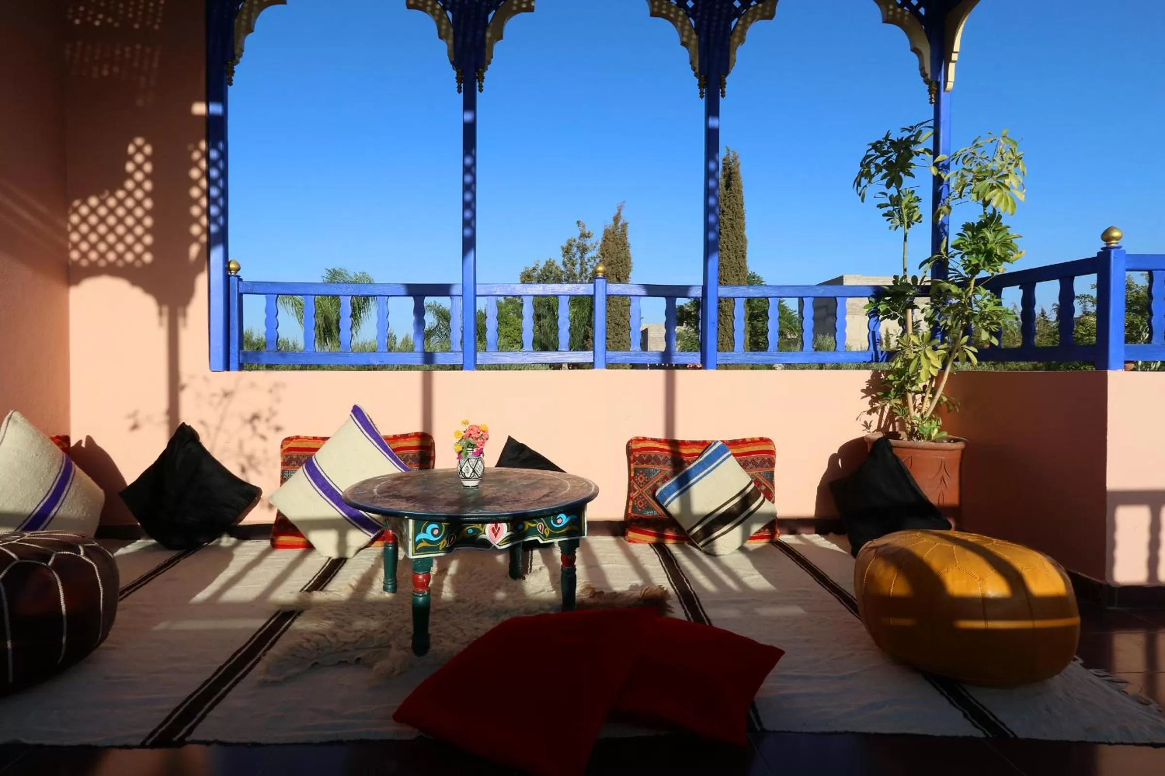 Balcony/Terrace in Le Bleu House