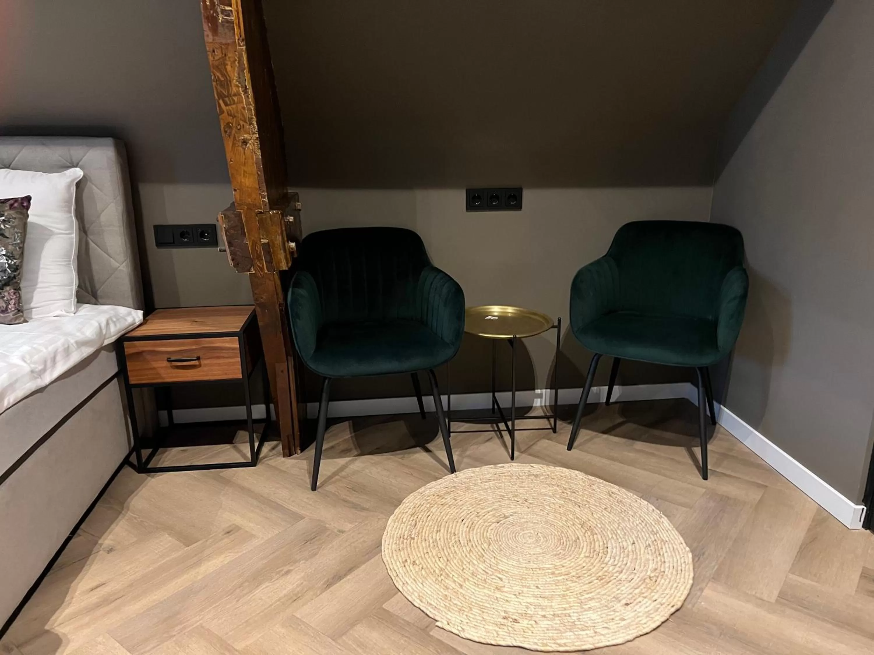 Seating area in Boutique Hotel de Kade Zaandam-Amsterdam