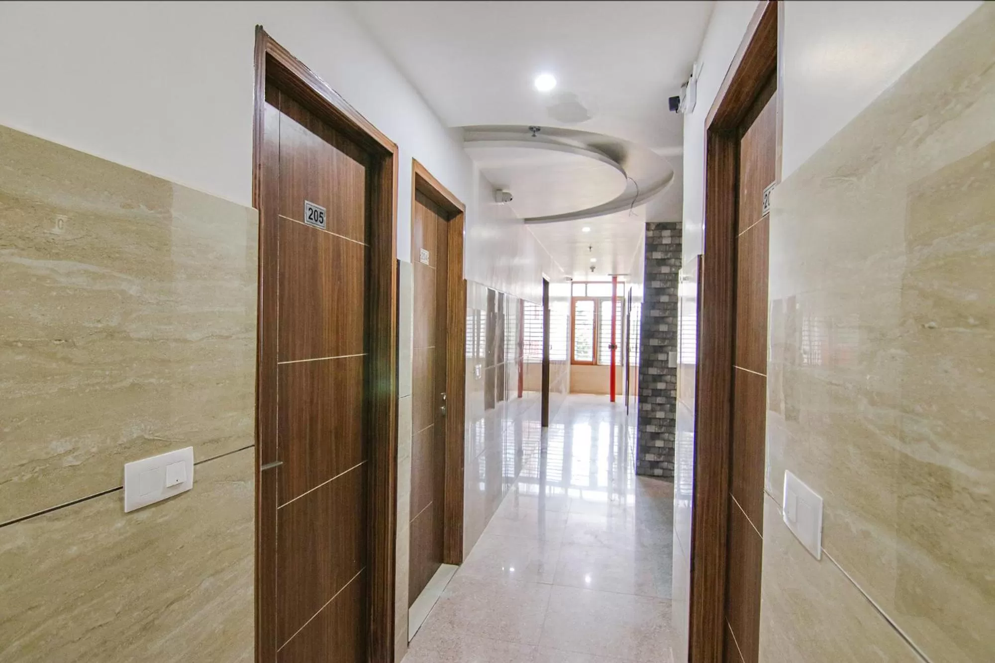 Lobby or reception in FabHotel Meridian Inn