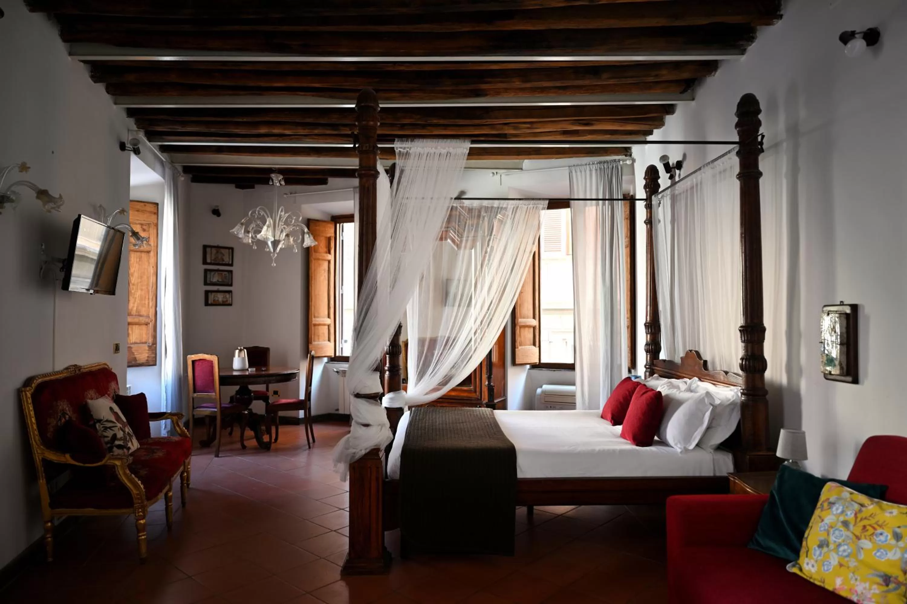 Bed in Vicolo dell'Aquila - Residenze Romanae