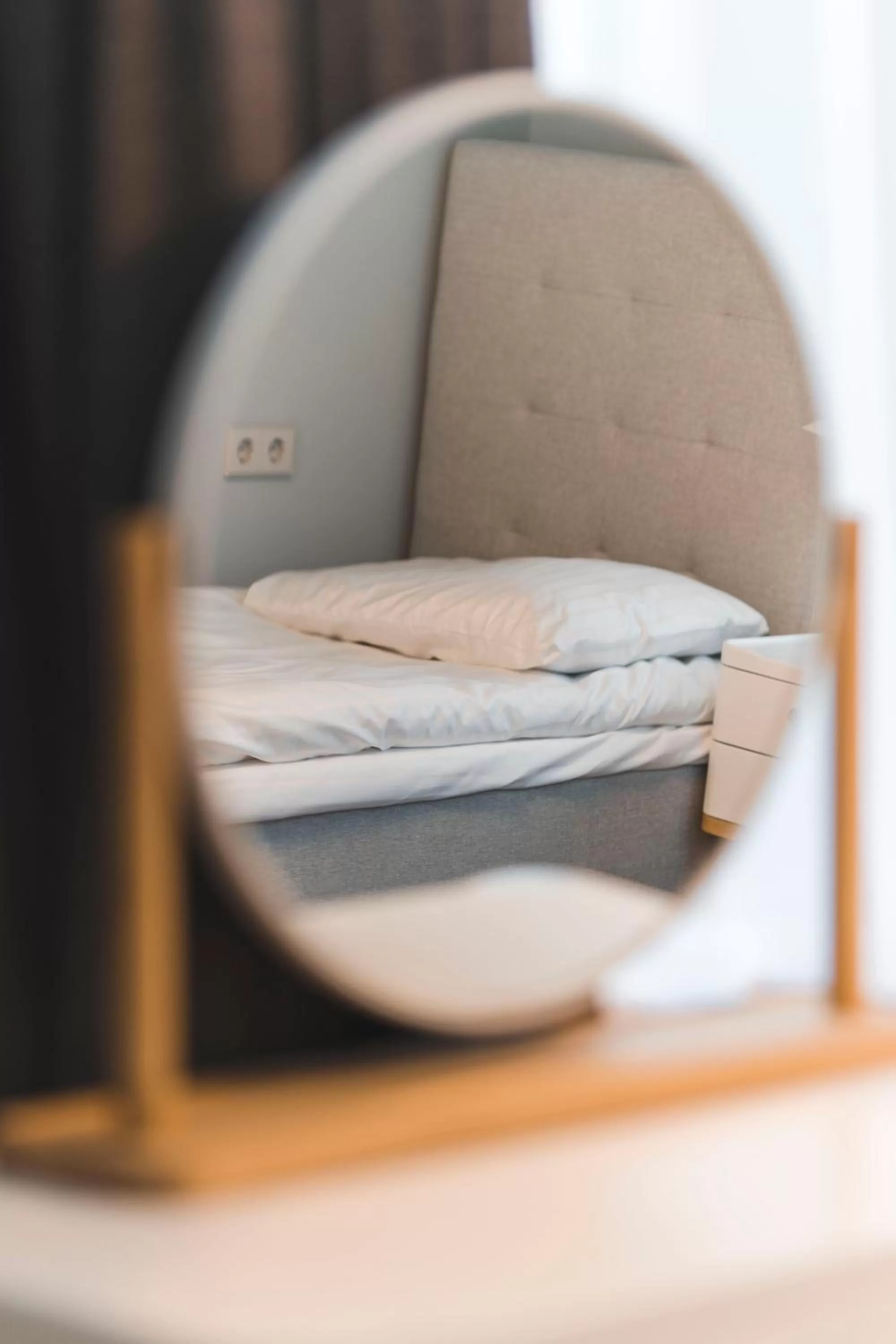 Bed in Roze Park Rooms