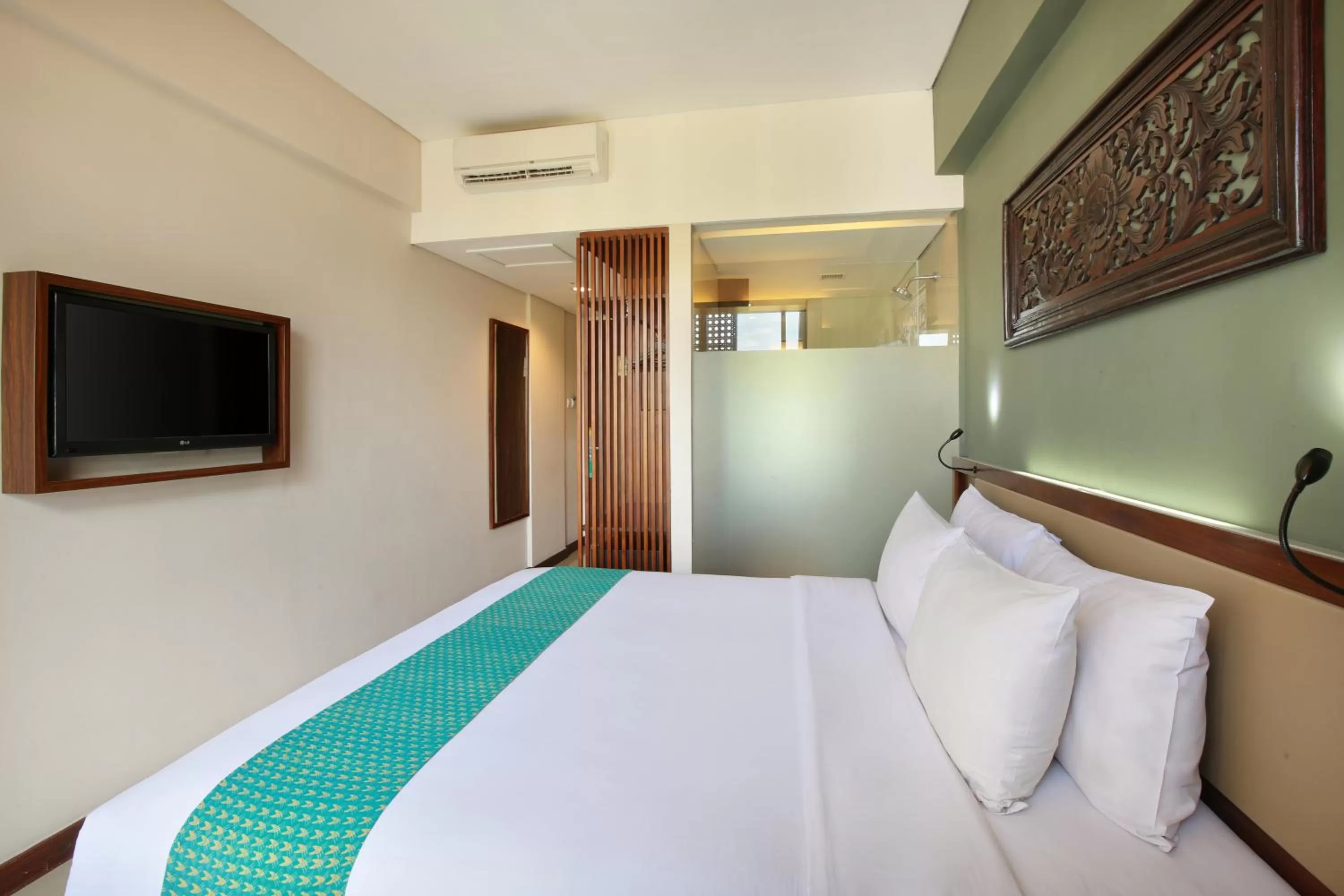 Bedroom, Bed in Hotel Terrace at Kuta