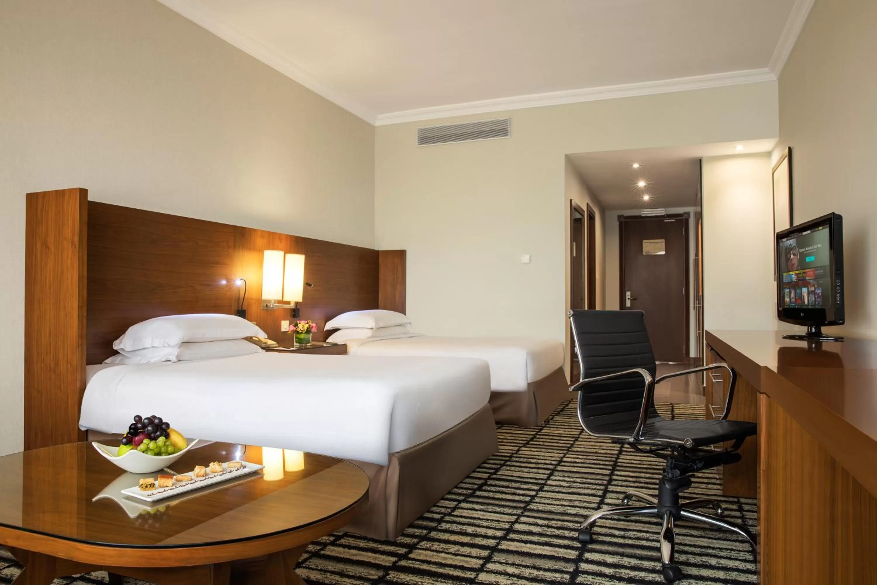 Bed in Jumeira Rotana – Dubai