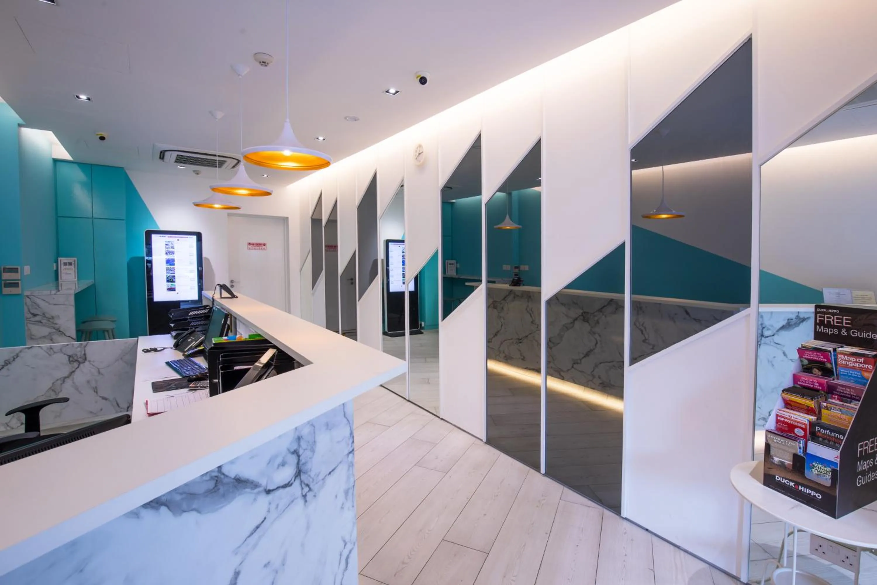 Lobby or reception in Philip Hotel