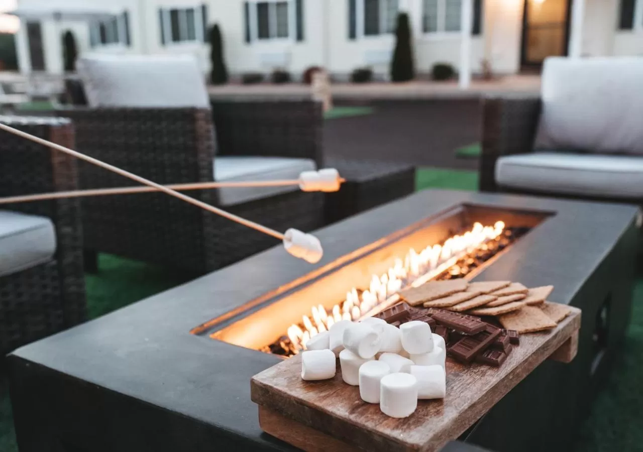Inner courtyard view in Hotel One75