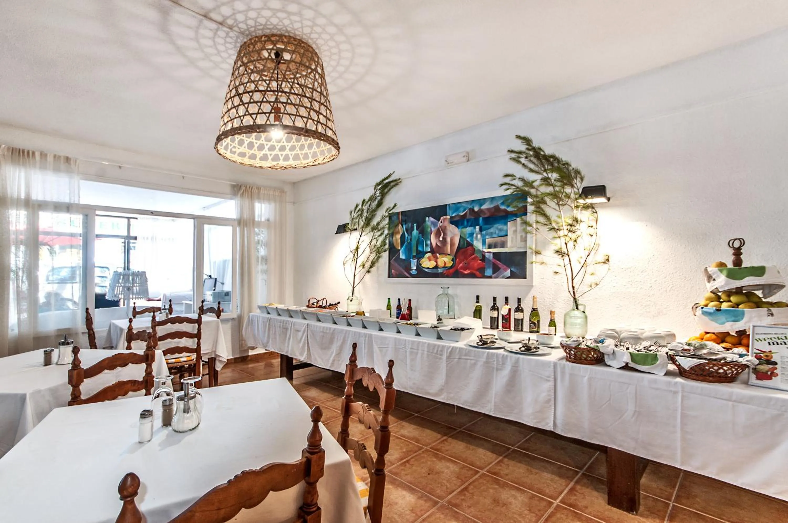 Restaurant/places to eat in Galaxia Boutique Hotel
