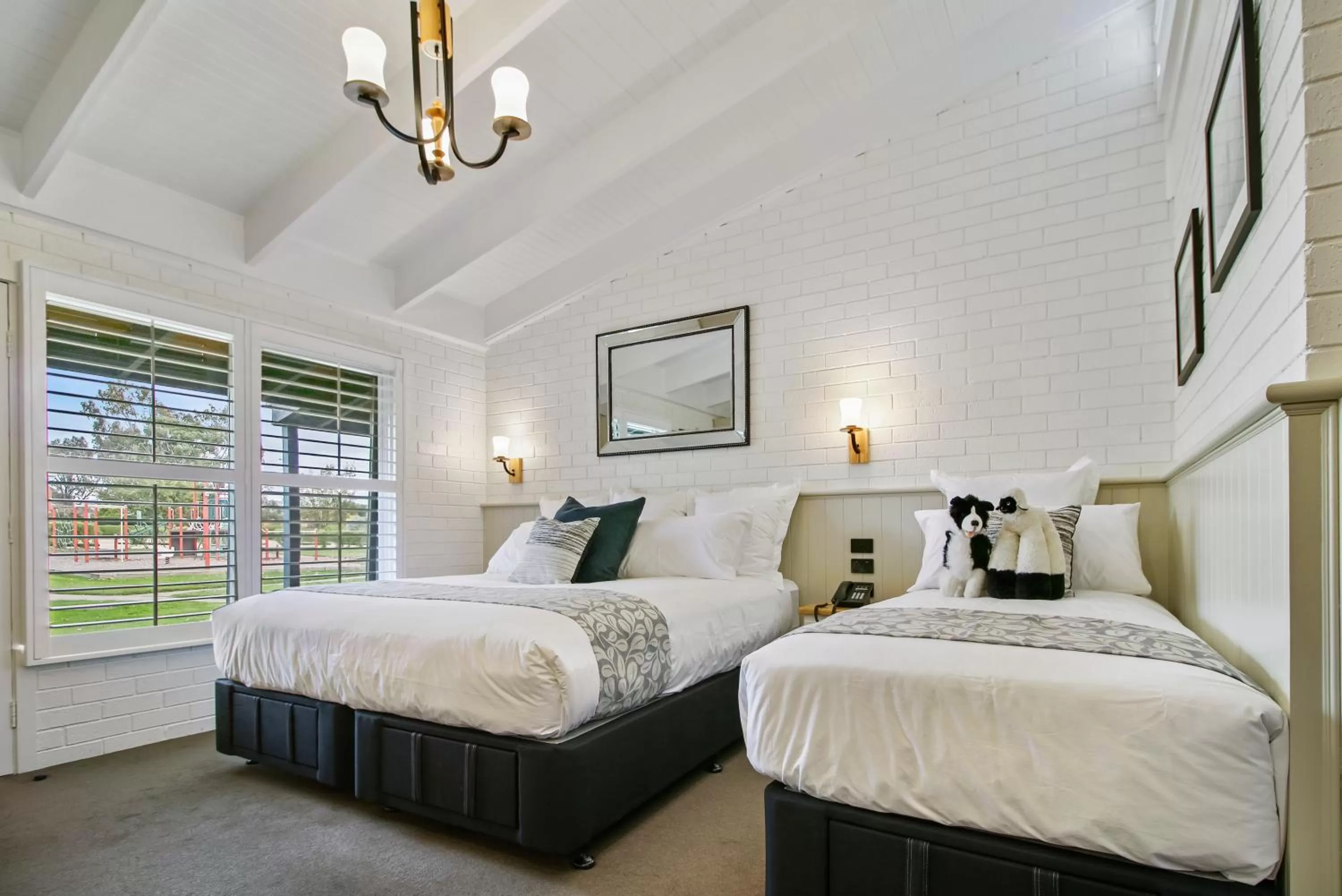 Bed in Alzburg Resort