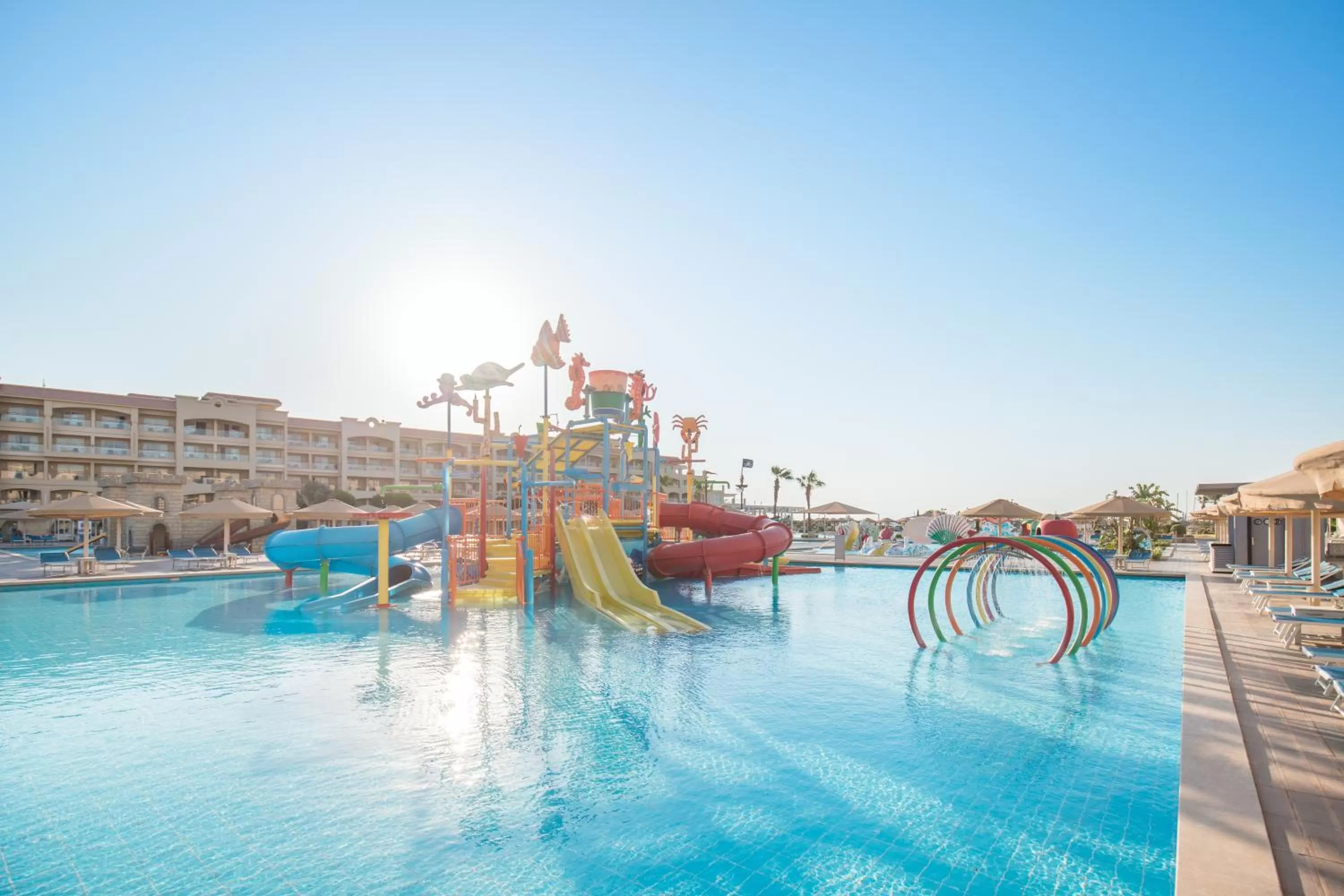 Aqua park in Pickalbatros White Beach Resort - Hurghada
