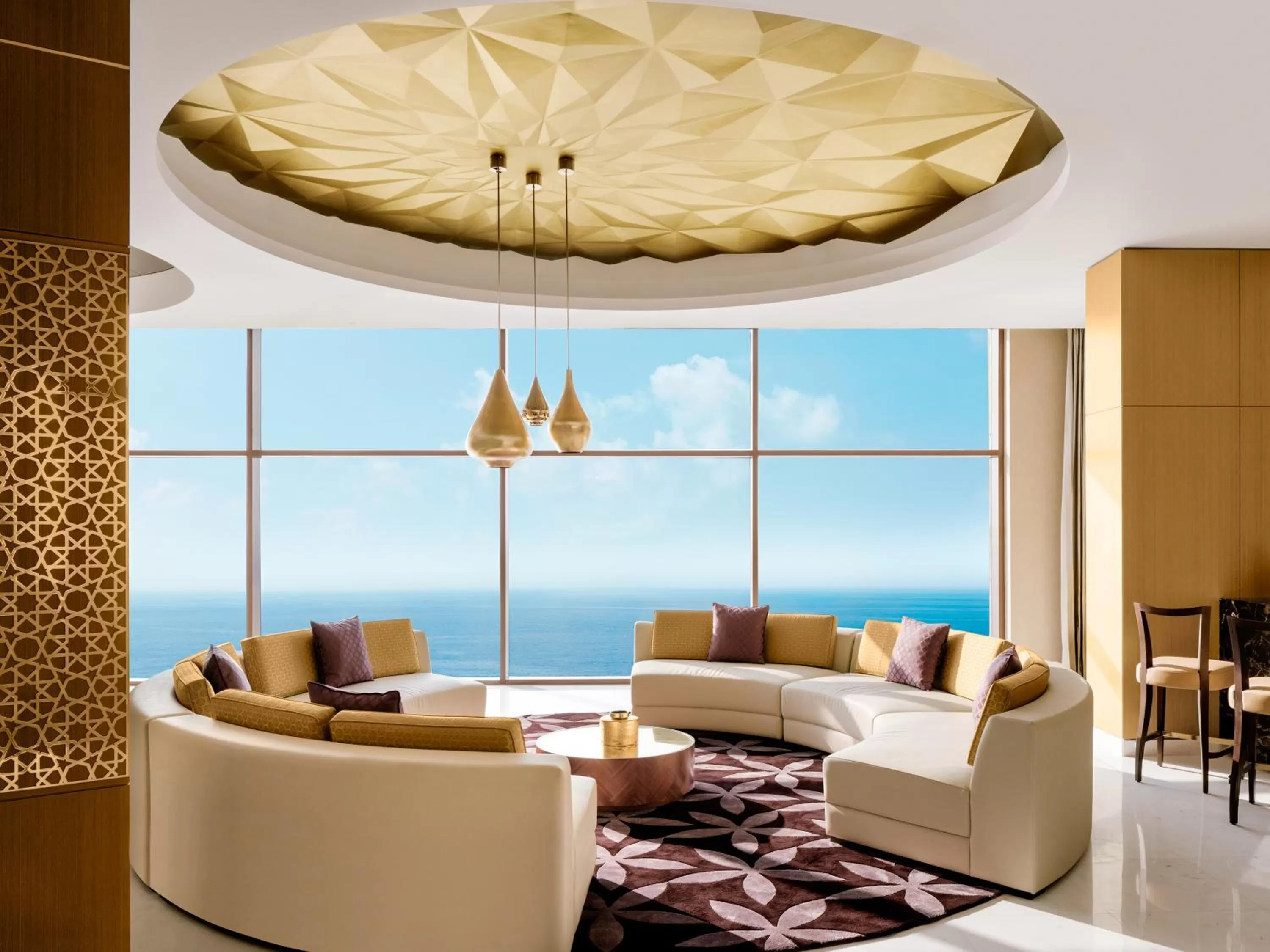 Living room in Fairmont Ajman