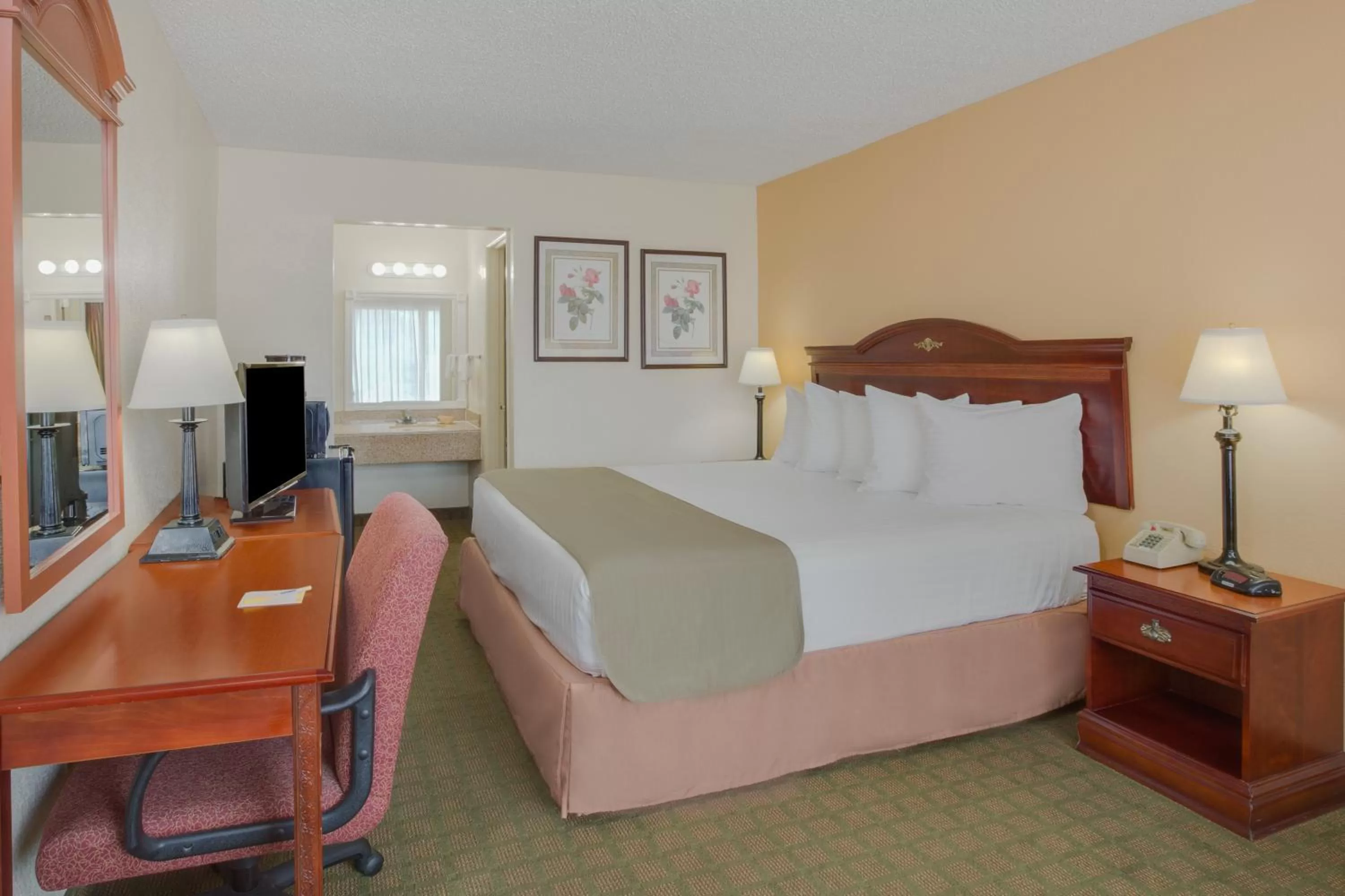 Mountain view, Bed in Days Inn by Wyndham Asheville West