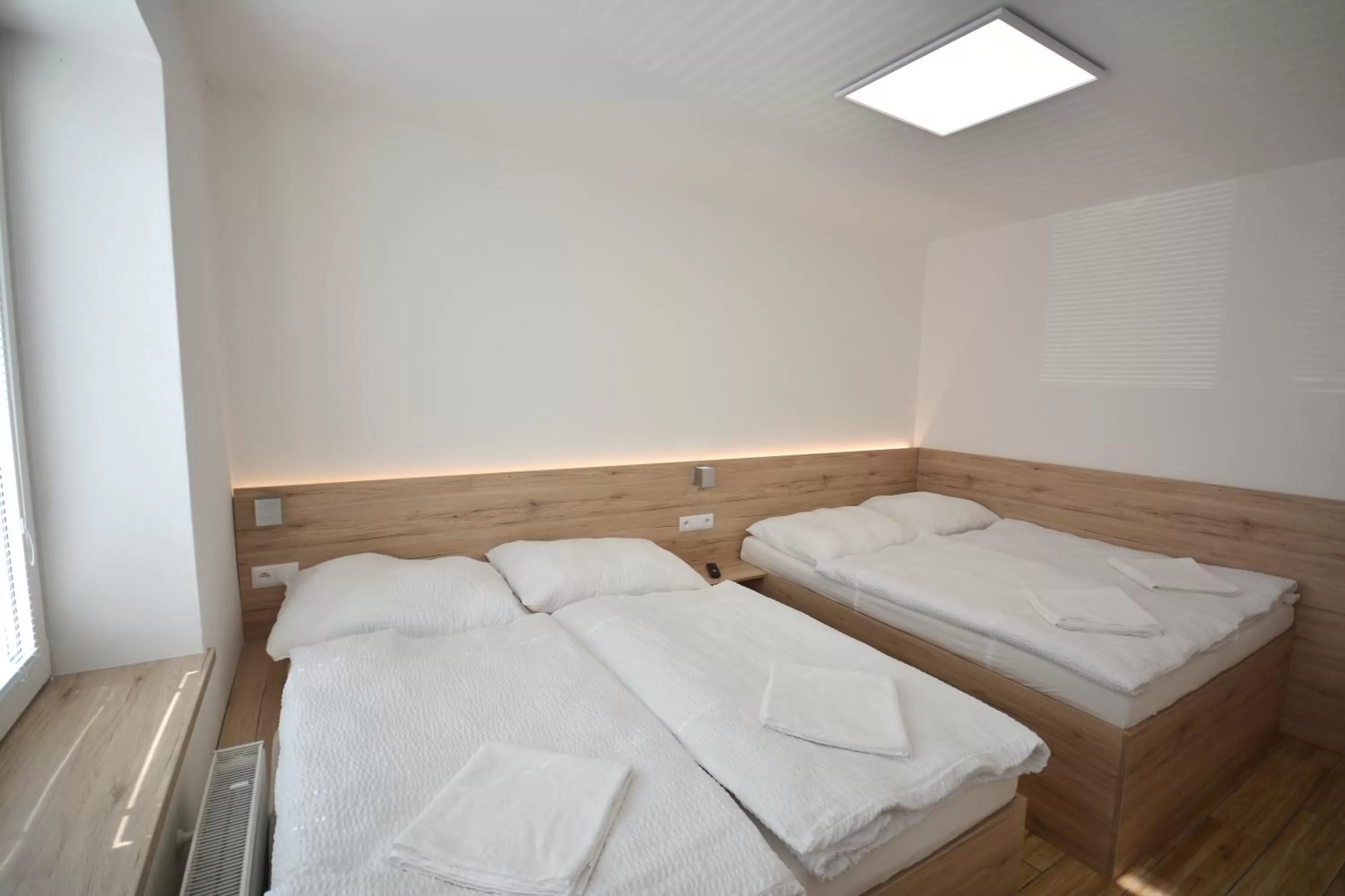 Bed in Hotel U Kociana